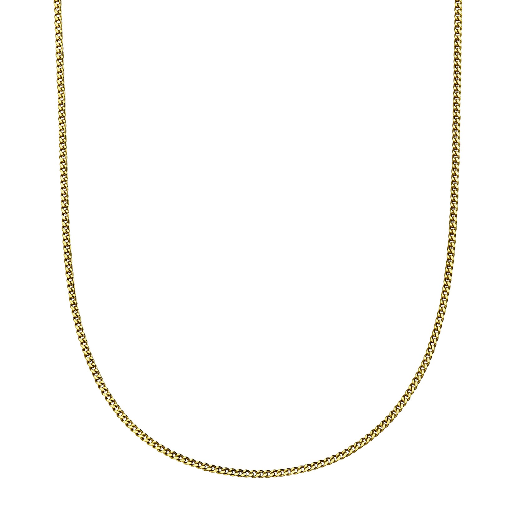 Fascination by Ellen K. Halskette Gold 333 Panzerkette mit einer Länge von 45/42cm | 04006046112499