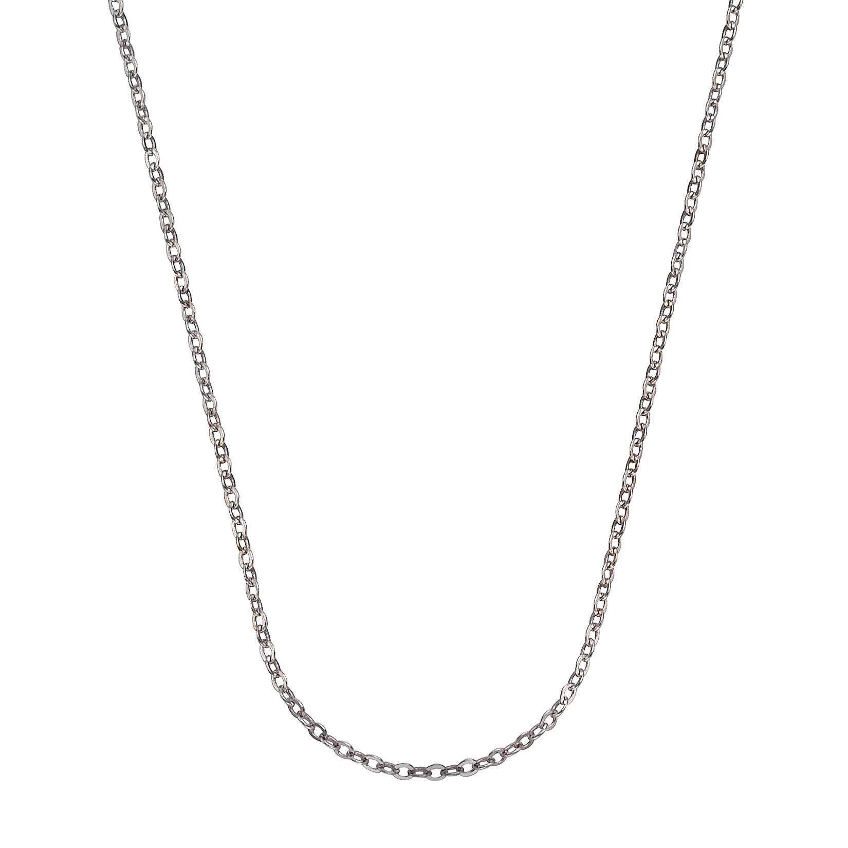 Fascination by Ellen K. Halskette Weißgold 333 Ankerkette mit einer Länge von 45/42cm | 04006046212052