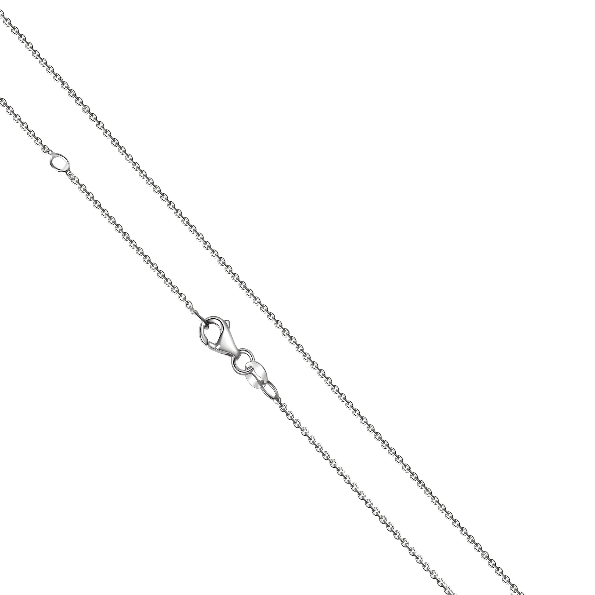 Fascination by Ellen K. Halskette Gold 585 wei&szlig; Ankerkette 45/42cm - Bild 1