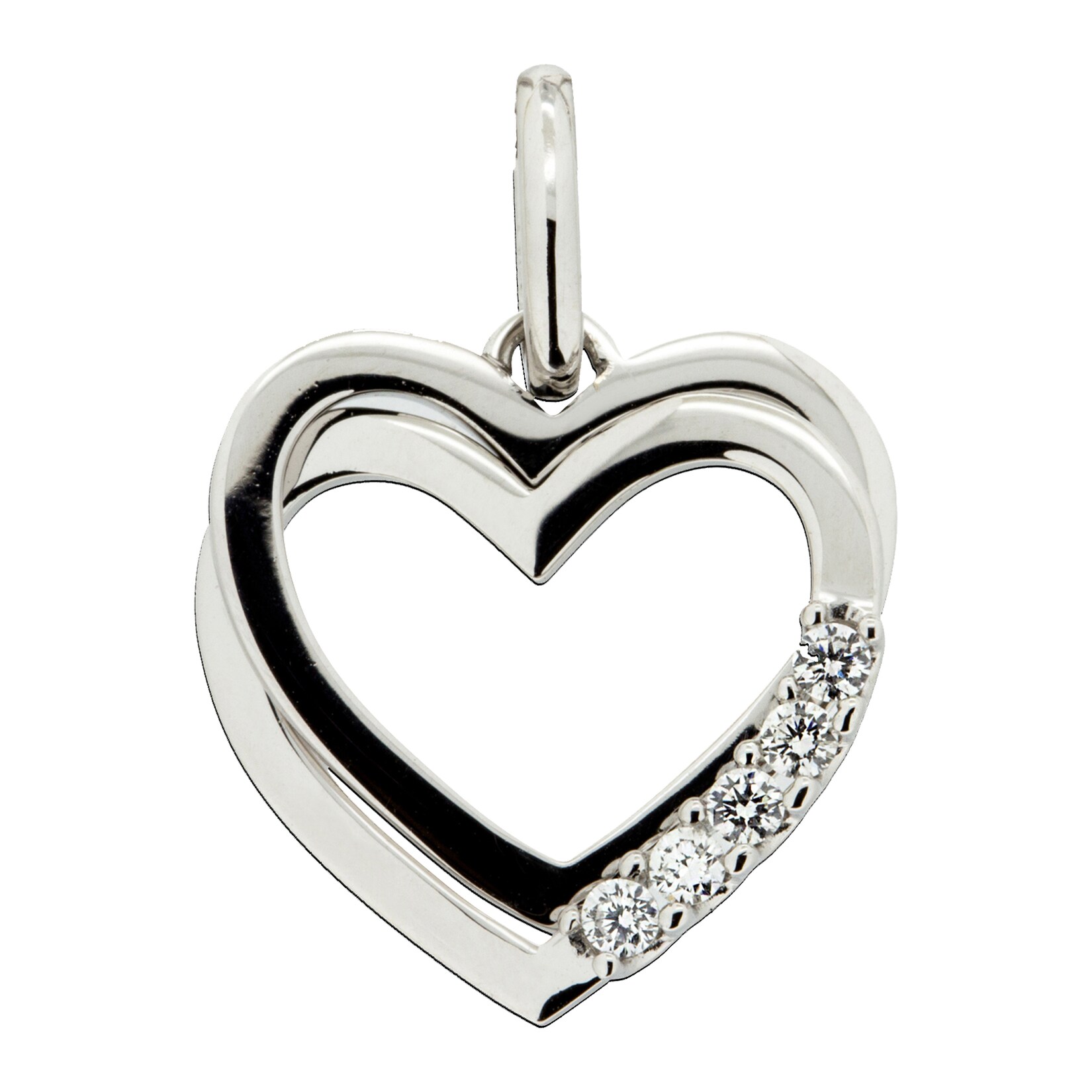 Orolino Anhänger 585 Gold 5x Brillant zus. 0,10ct. | 04006046373883