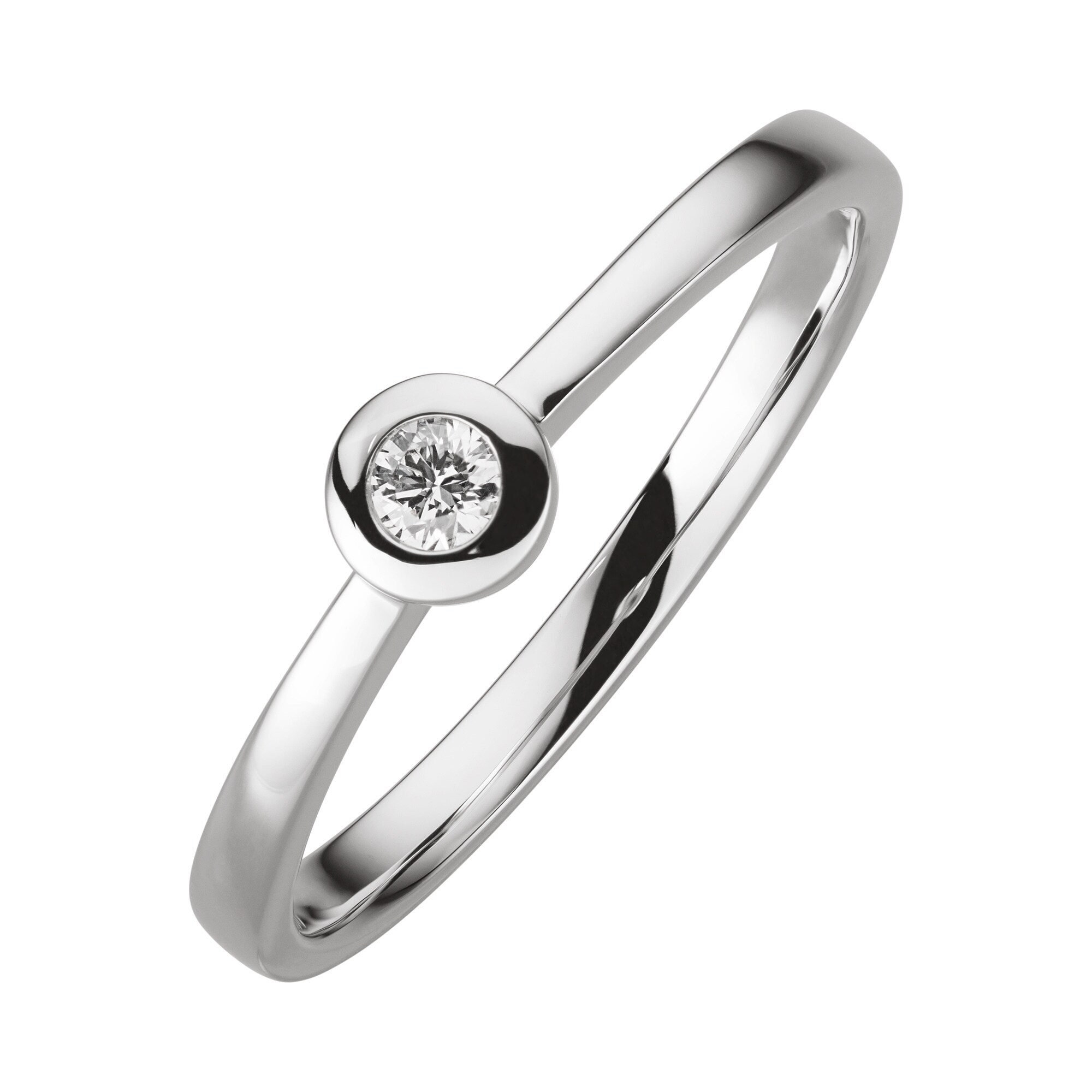 Orolino Ring 750 Gold 1x Brillant 0,07ct. - Bild 1