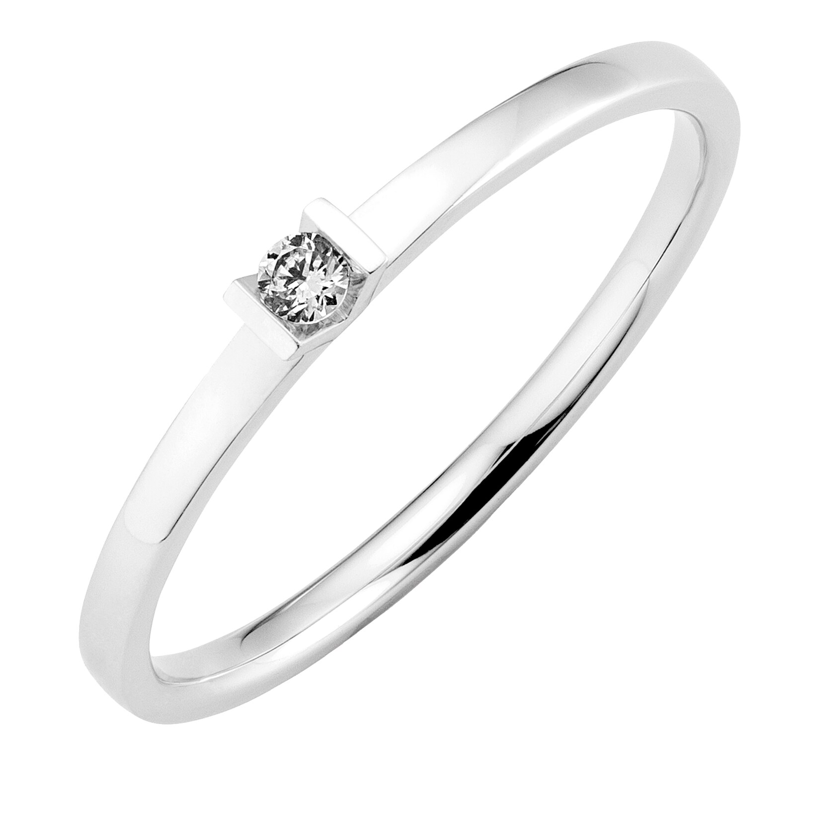 Orolino Ring 750 Gold mit Brillant 0,04ct. | 04006046295277