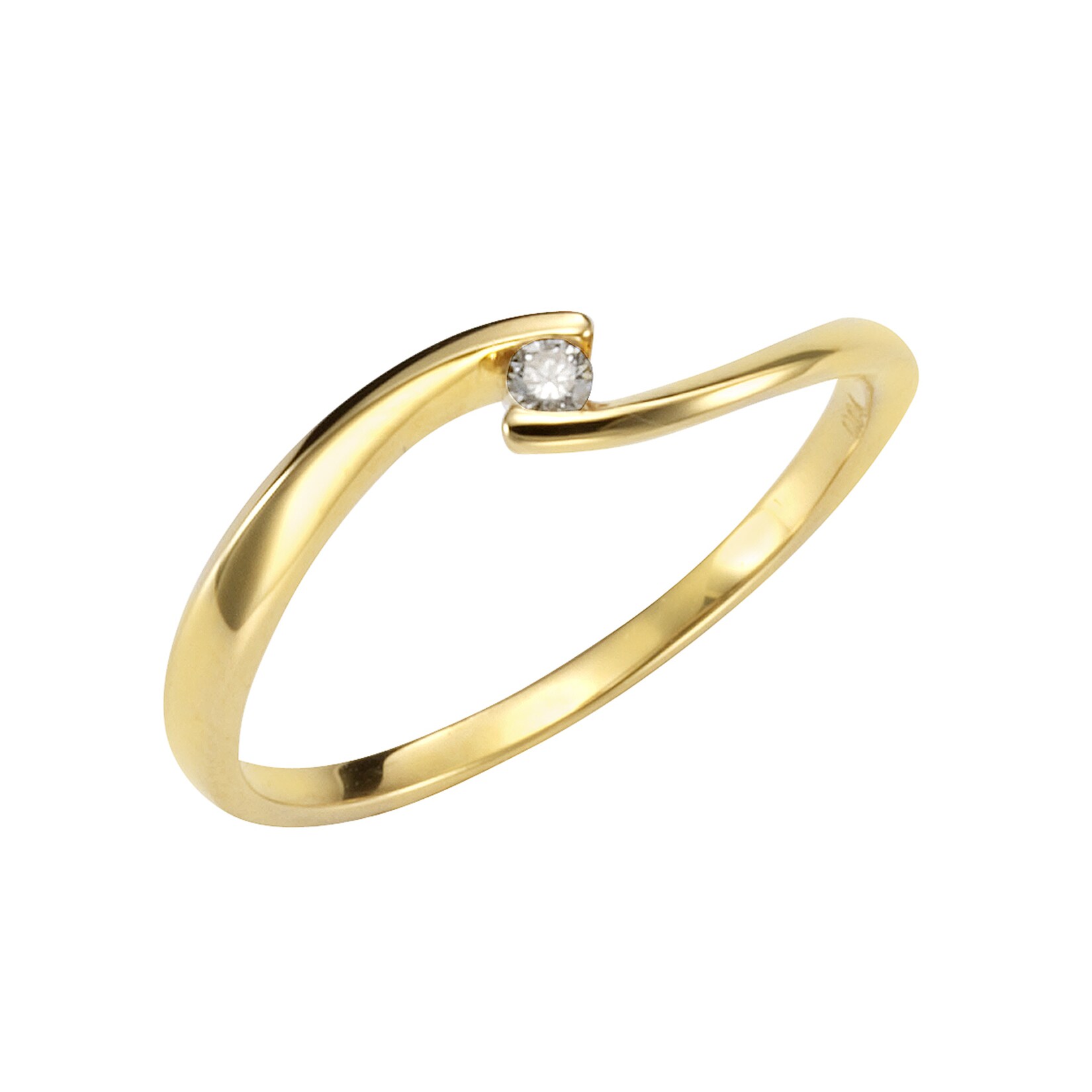 Orolino Ring Gold 750 mit Brillant 0,04ct. | 04006046377980