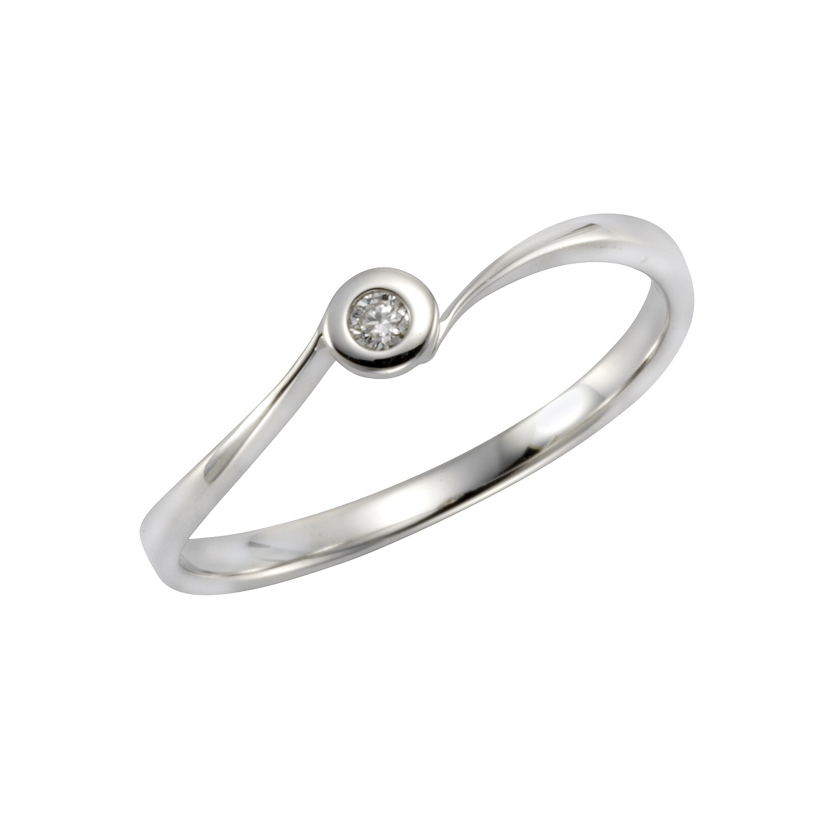 Orolino Ring Gold 585 mit Brillant 0,03ct. | 04006046306706