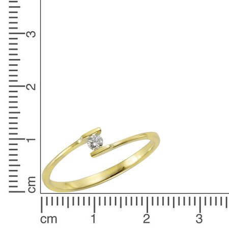 Orolino Ring 585 Gold Brillant 0,06ct. online kaufen bei Netto