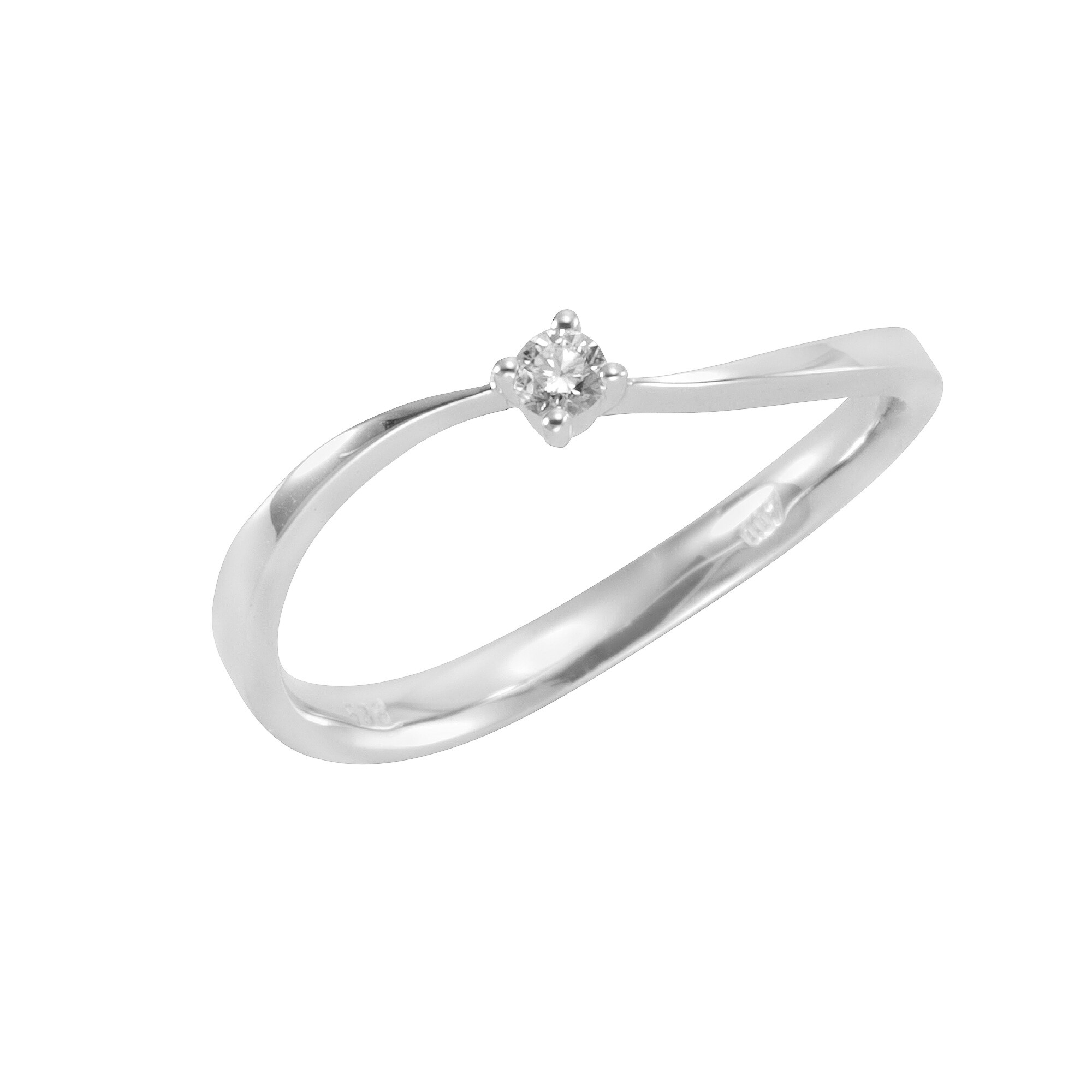 Orolino Ring Gold 585 mit Brillant 0,04ct. - Bild 1