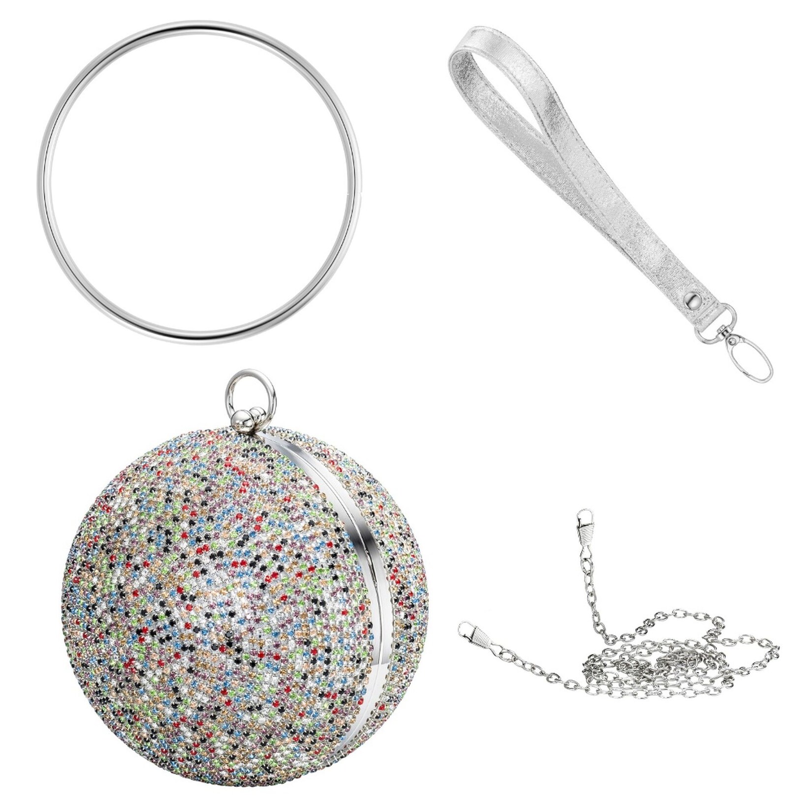 Julie Julsen Handbag Metall mit Zirkonia multi farben | 09120120095760