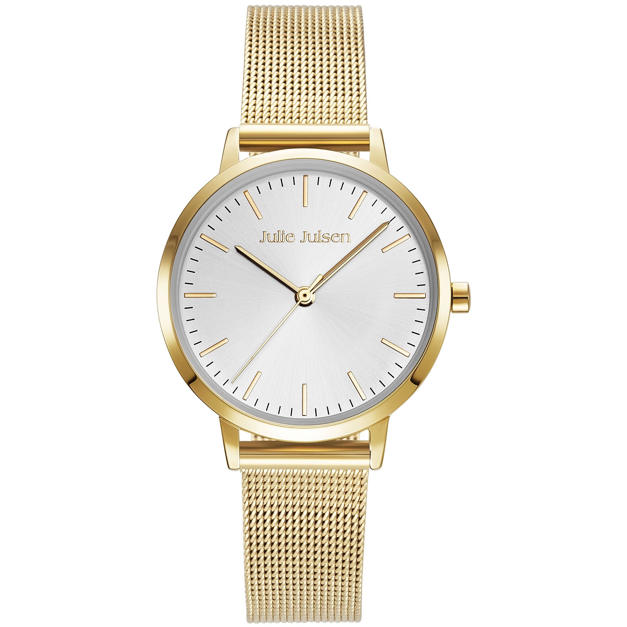 Julie Julsen Damenuhr Edelstahl goldfarben Basic Line - Bild 1