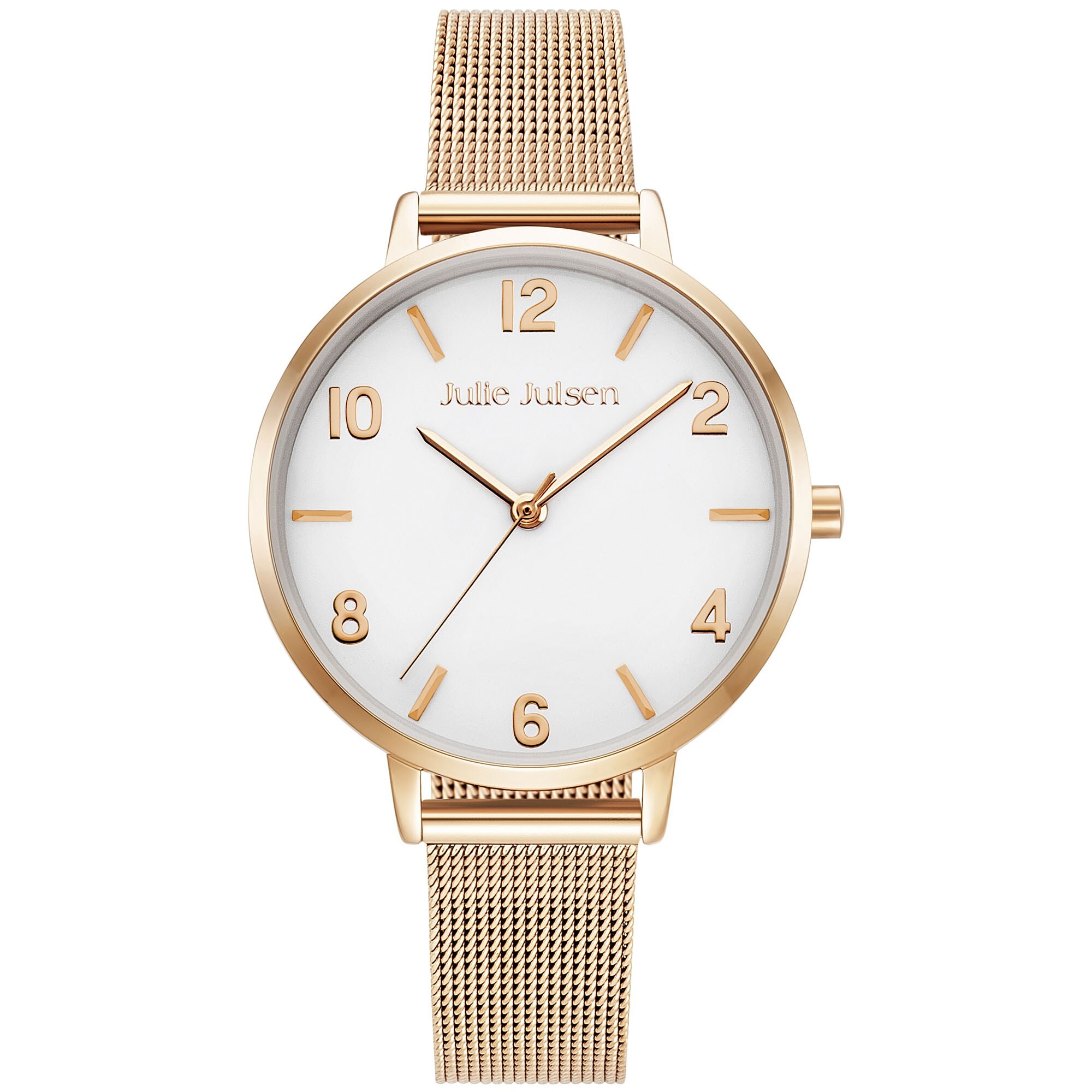 Julie Julsen Damenuhr Edelstahl ros&eacute;farben Basic ros&eacute; - Bild 1