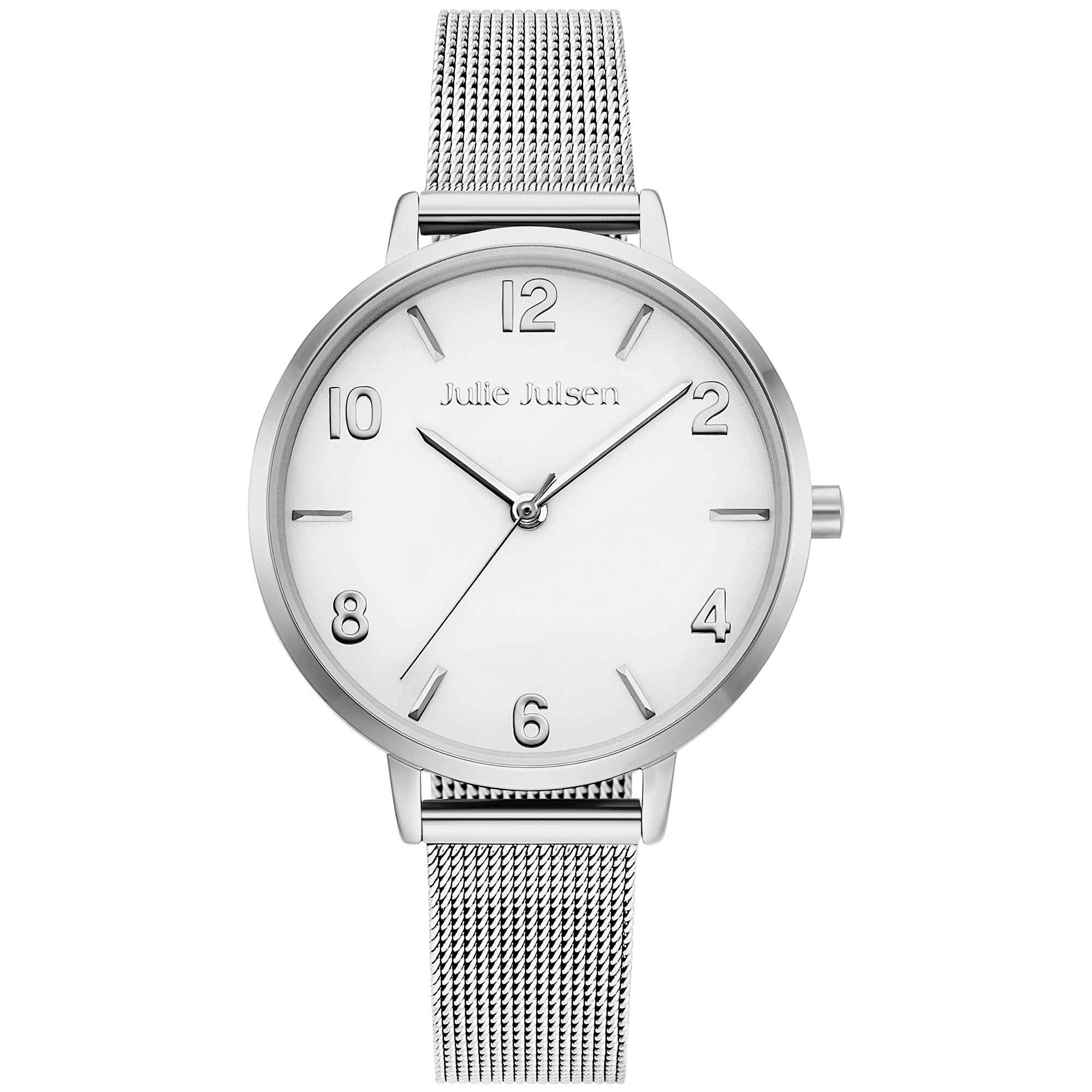 Julie Julsen Damenuhr Edelstahl silberfarben Basic silver - Bild 1