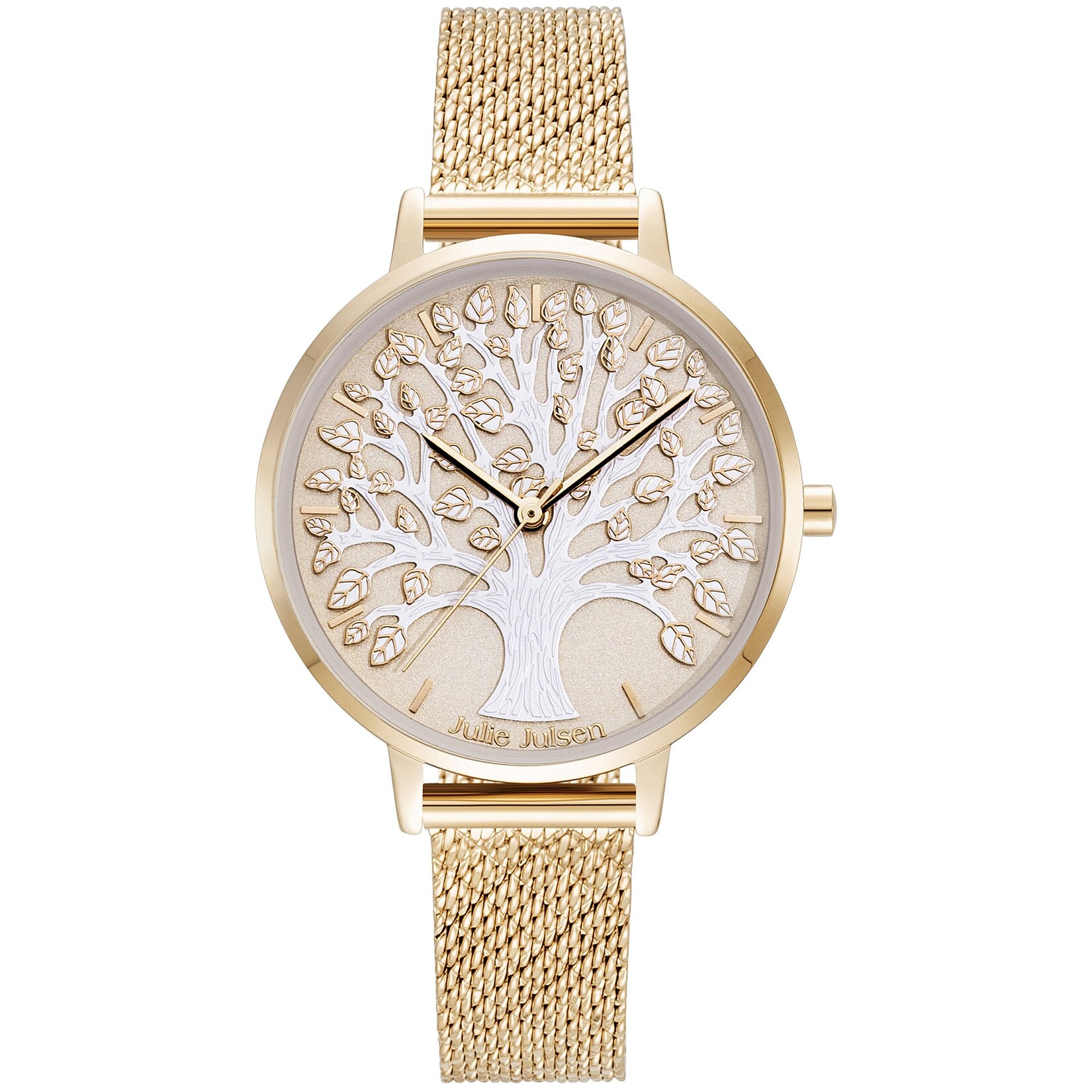 Julie Julsen Damenuhr Edelstahl roséfarben Tree of Life | 09120120092745