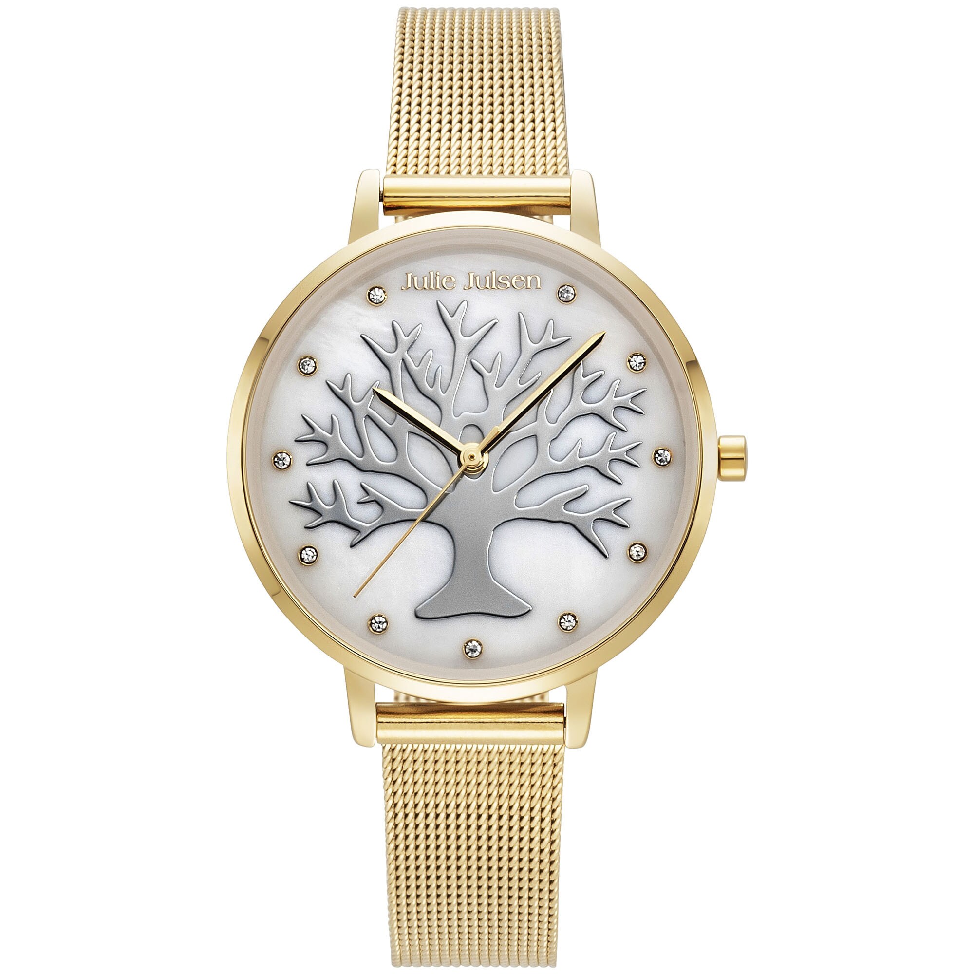 Julie Julsen Damenuhr Edelstahl goldfarben Poems of Life gold - Bild 1