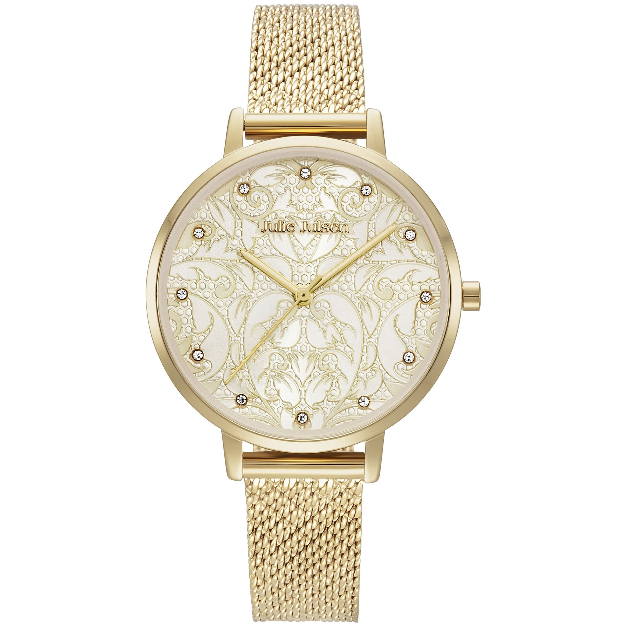 Julie Julsen Damenuhr Edelstahl goldfarben Garden gold - Bild 1