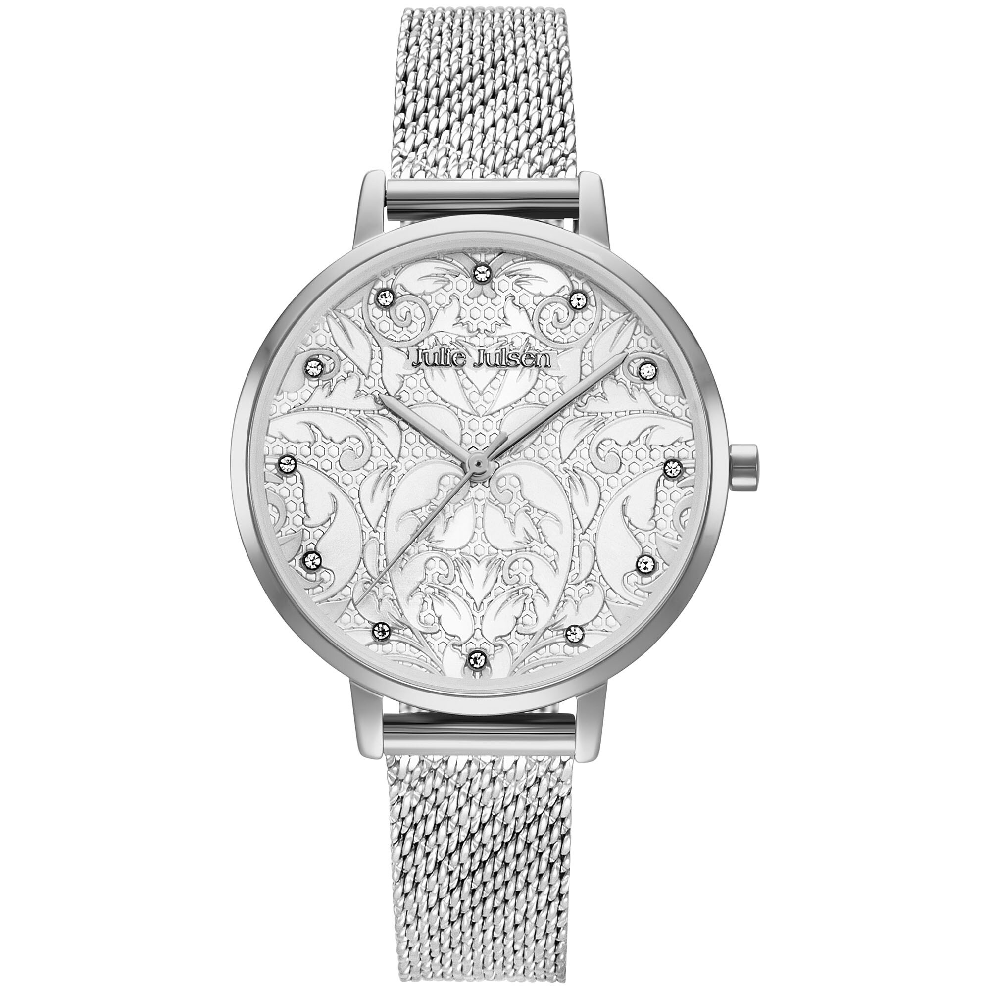 Julie Julsen Damenuhr Edelstahl silberfarben Garden silver - Bild 1