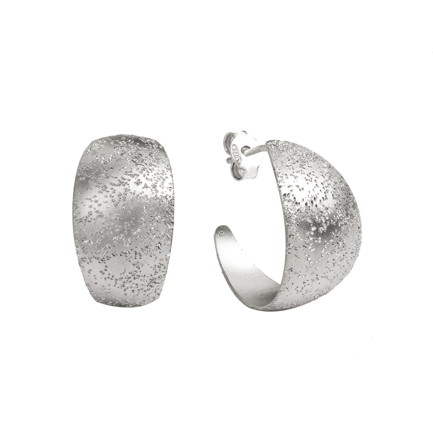 Celesta Silber Ohrring 925 Silber diamantiert