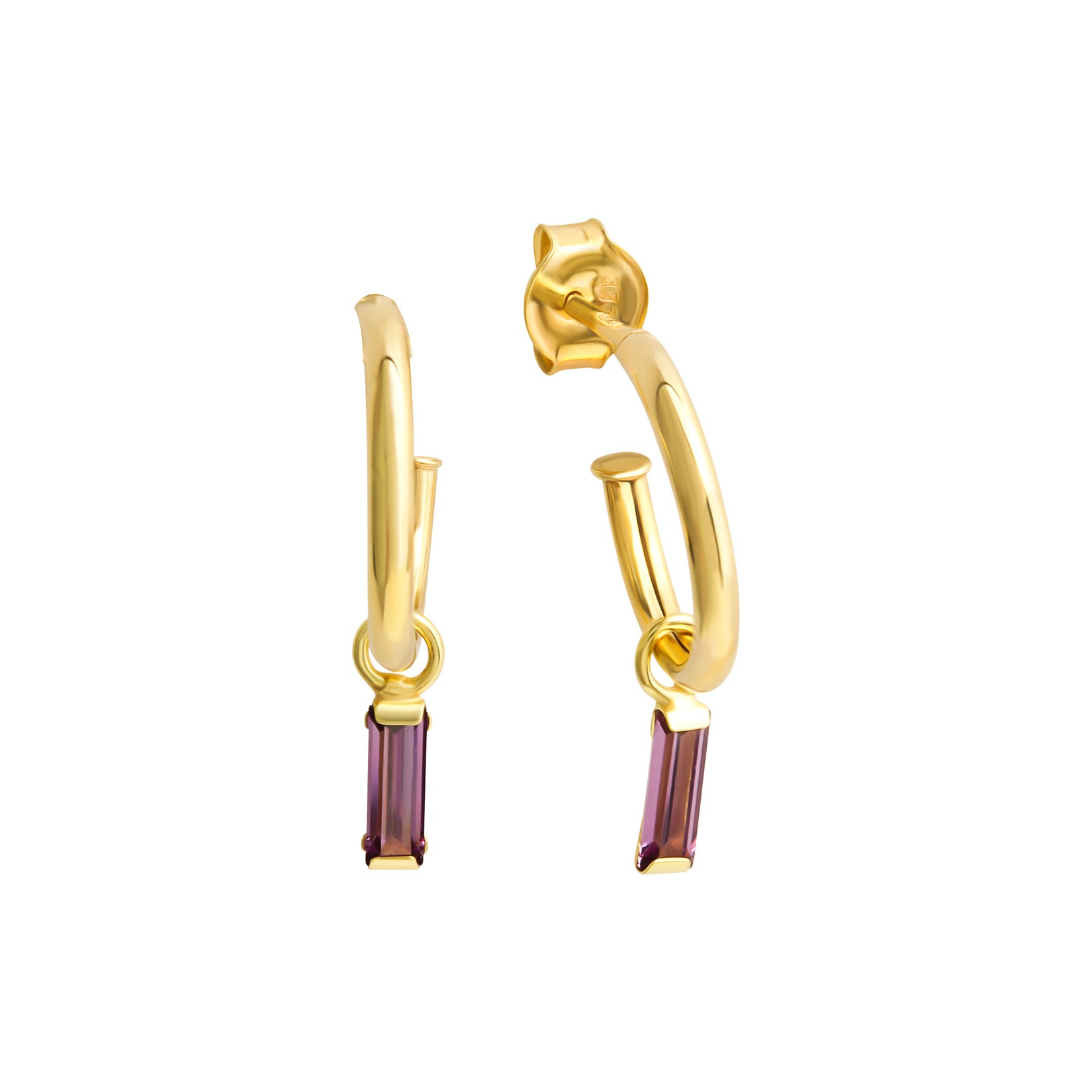 Fascination by Ellen K. Ohrhänger 333 Gold Zirkonia lila | 04006046345989