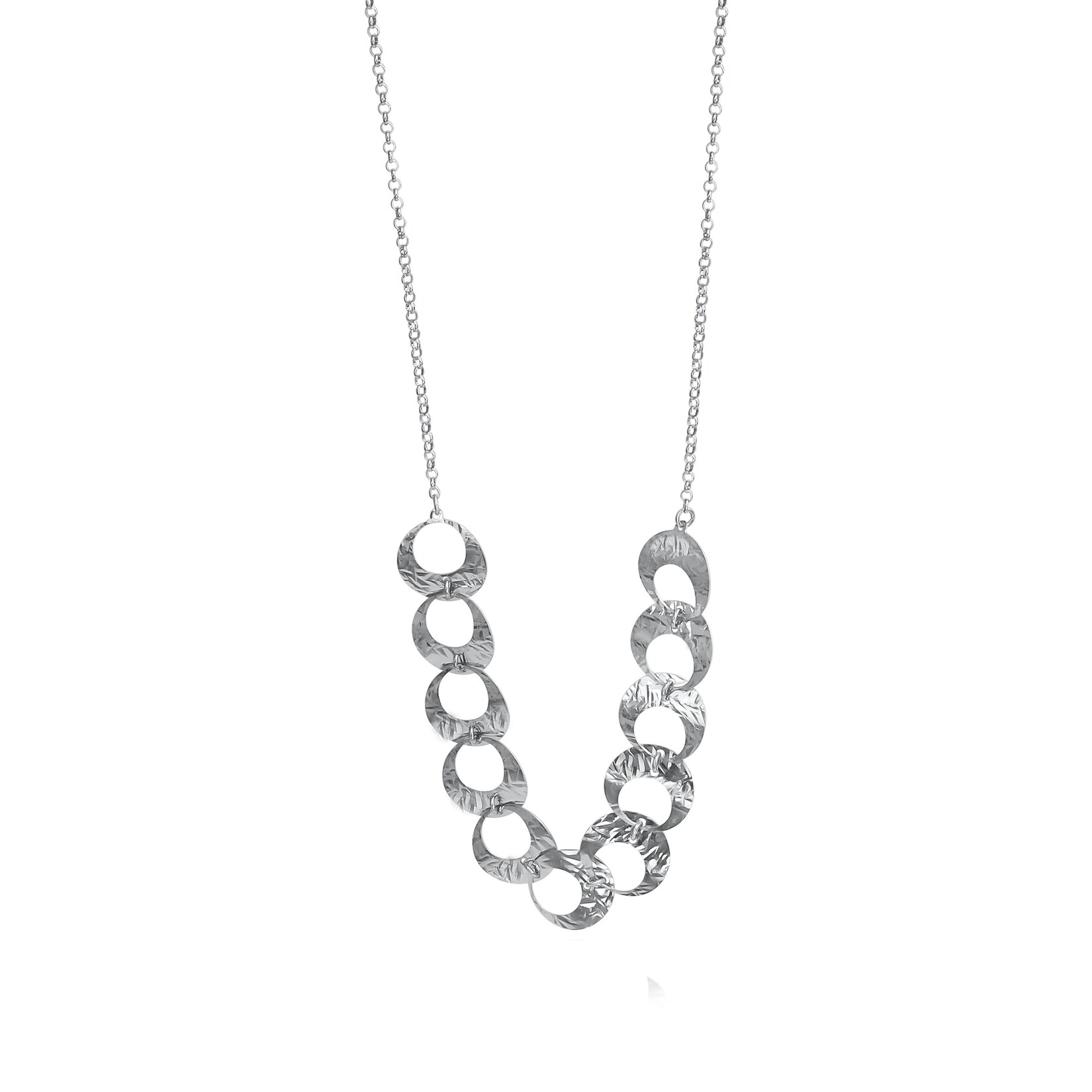 Celesta Silber Collier 925 Silber rhodiniert | 04006046339766