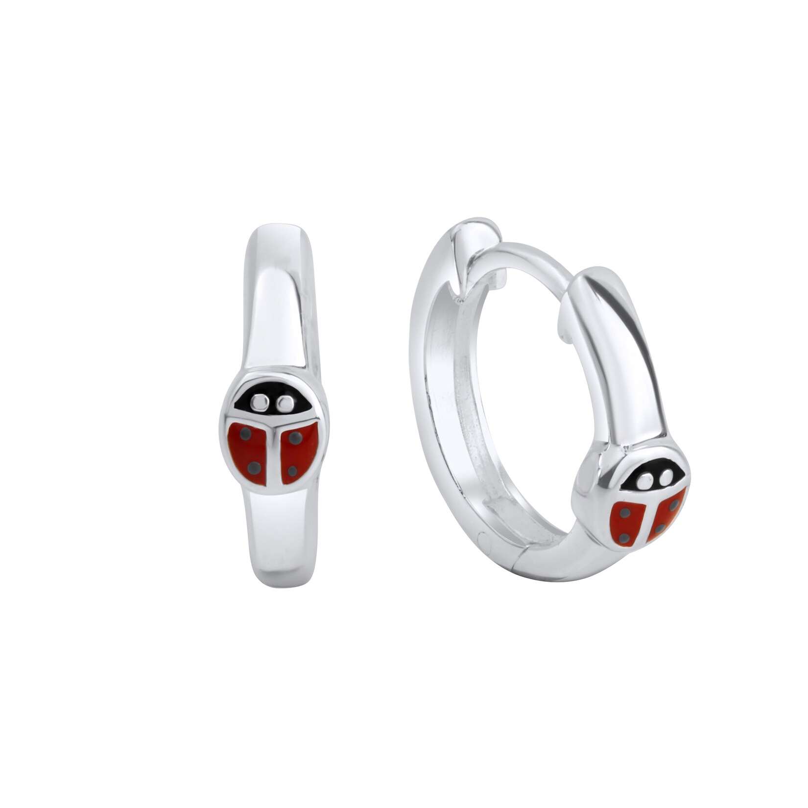 Zeeme for Kids Ohrringe 925 Sterling Silber Marienkäfer | 04006046136174