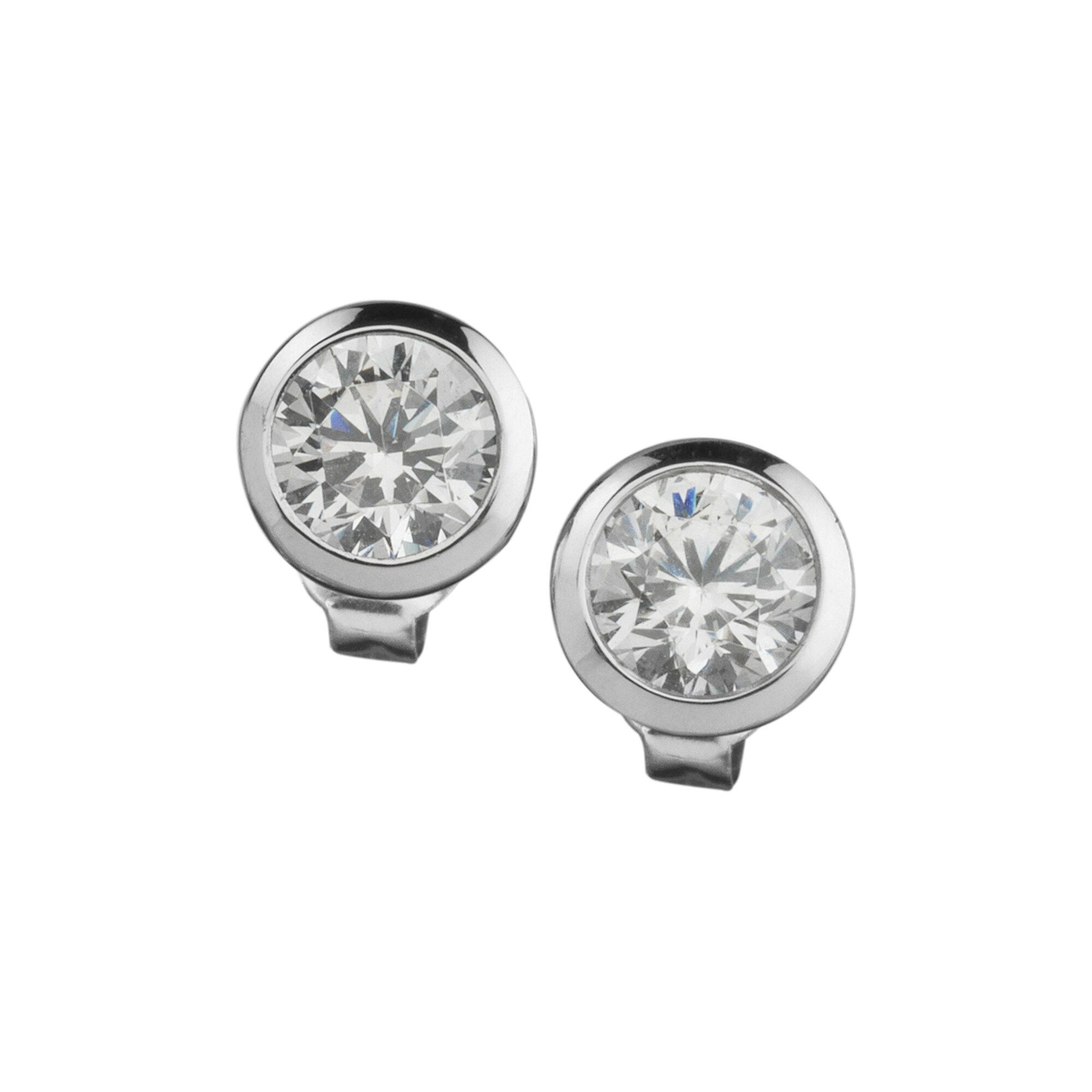 Celesta Silber Ohrstecker Silber 925 Zirkonia wei&szlig; - Bild 1