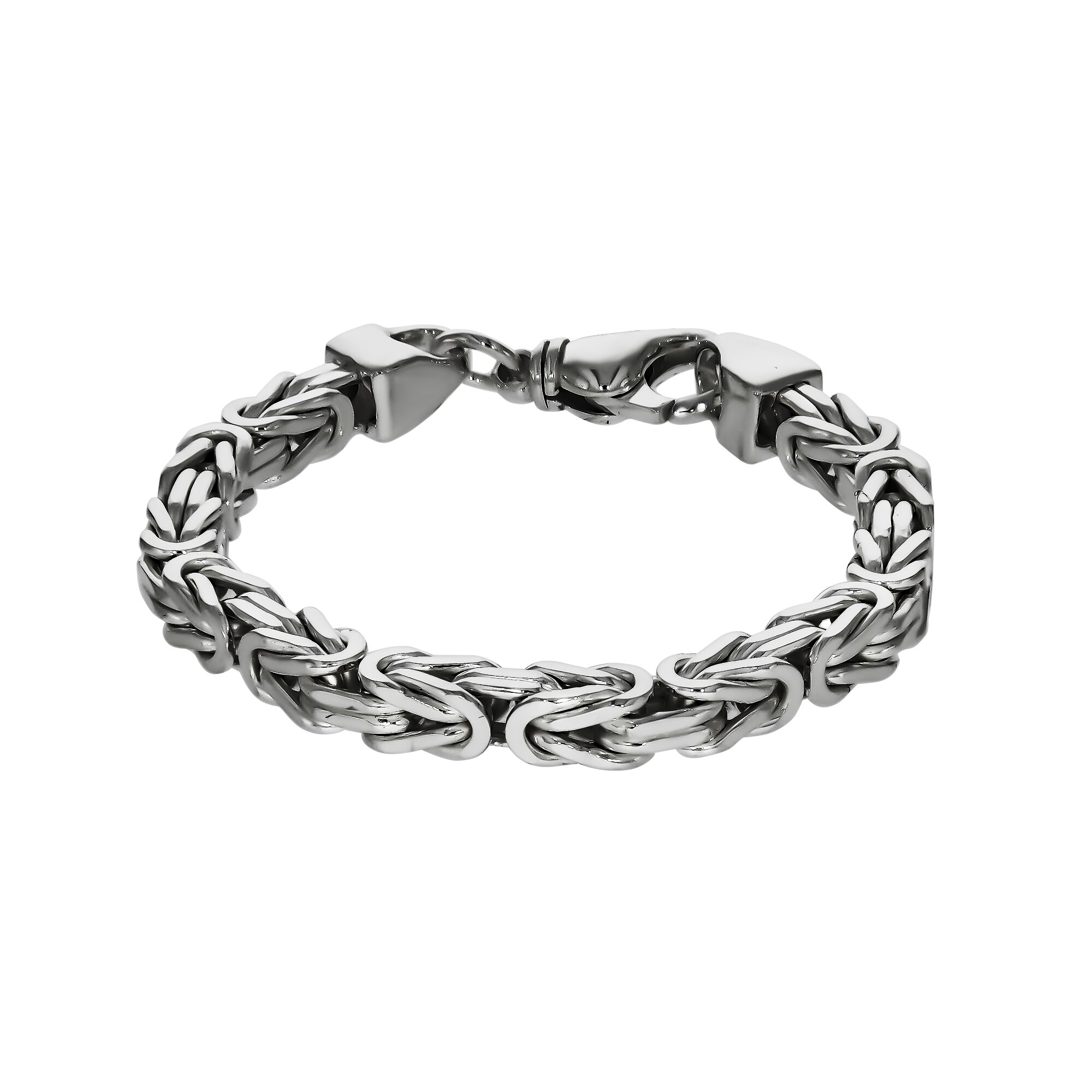 Zeeme Basic Armband Silber 925 poliert K&ouml;nigskette 7mm breit - Bild 1