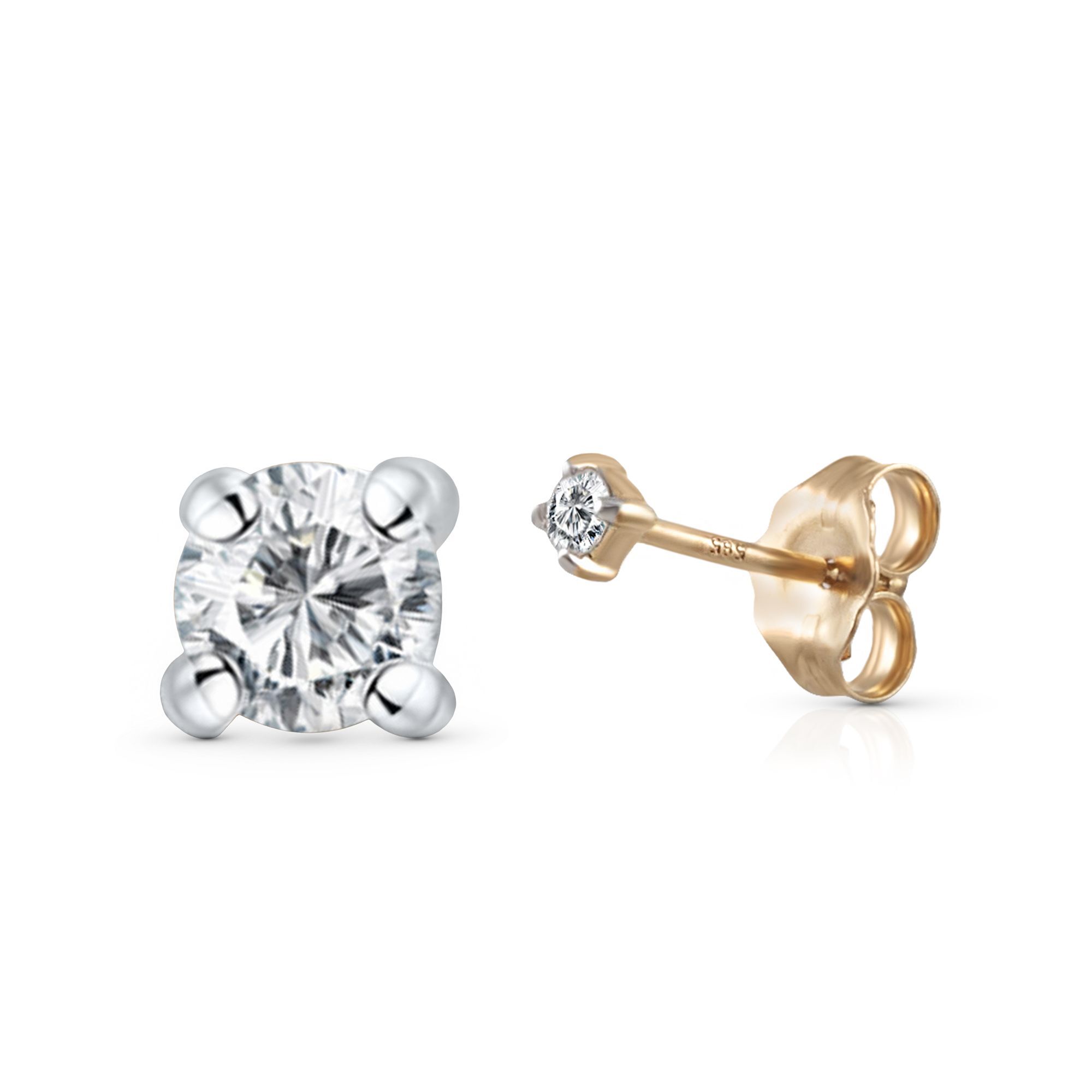 Diamonds by Ellen K. Ohrstecker 585/- Gelbgold Brillant - Bild 1