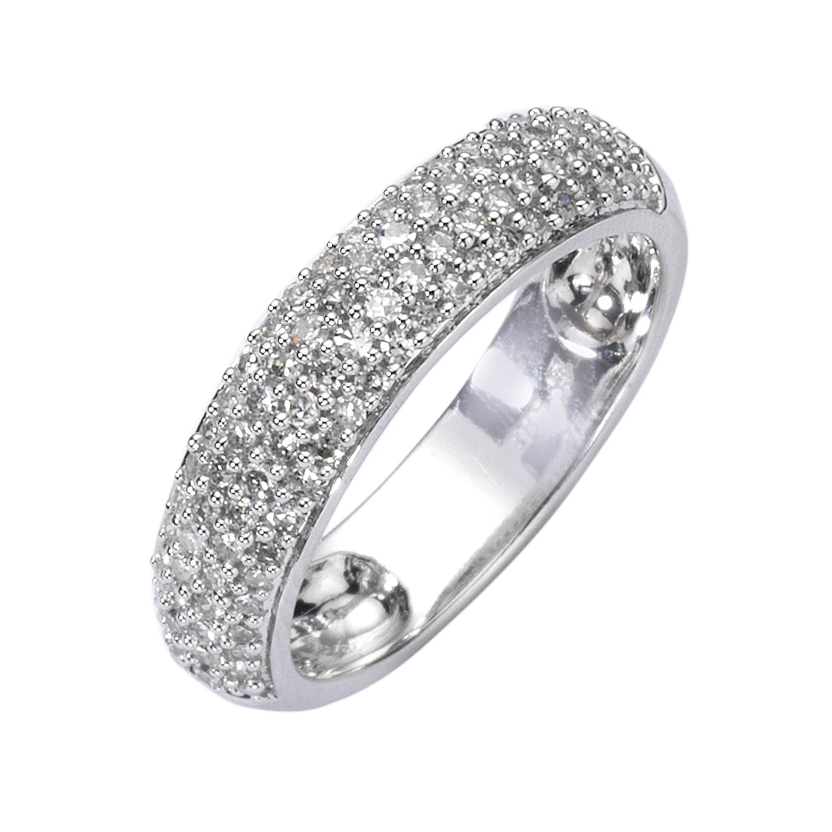 Diamonds by Ellen K. Ring Gold 585 mit 90x Diamant zus. 0,50ct.