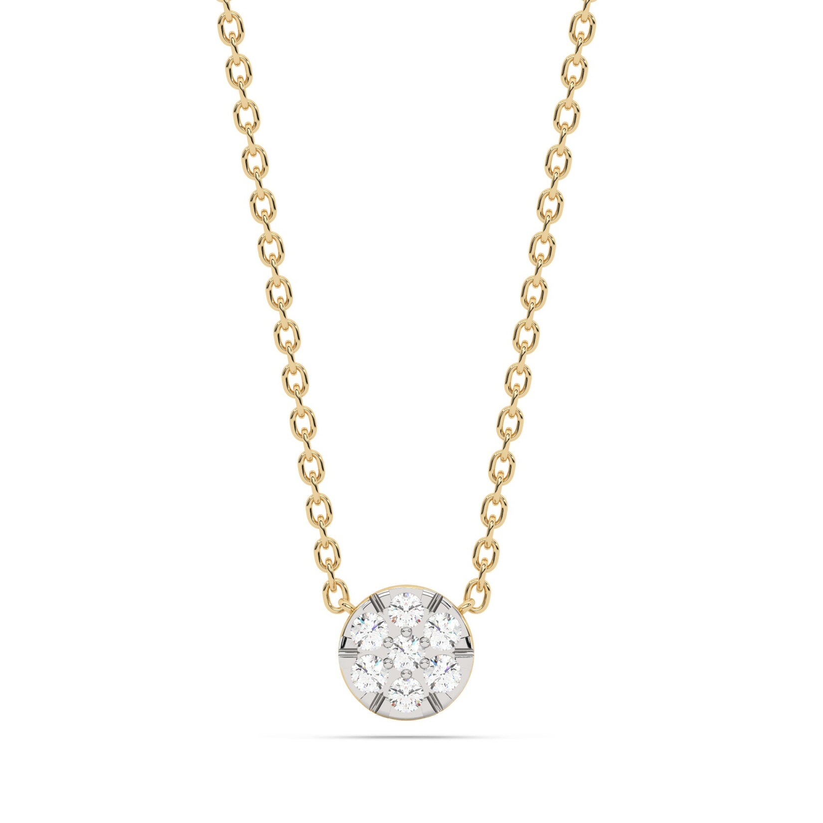 Diam Addict Halskette 585 Gelbgold mit im Labor gezüchteten Diamanten | 04006046416726