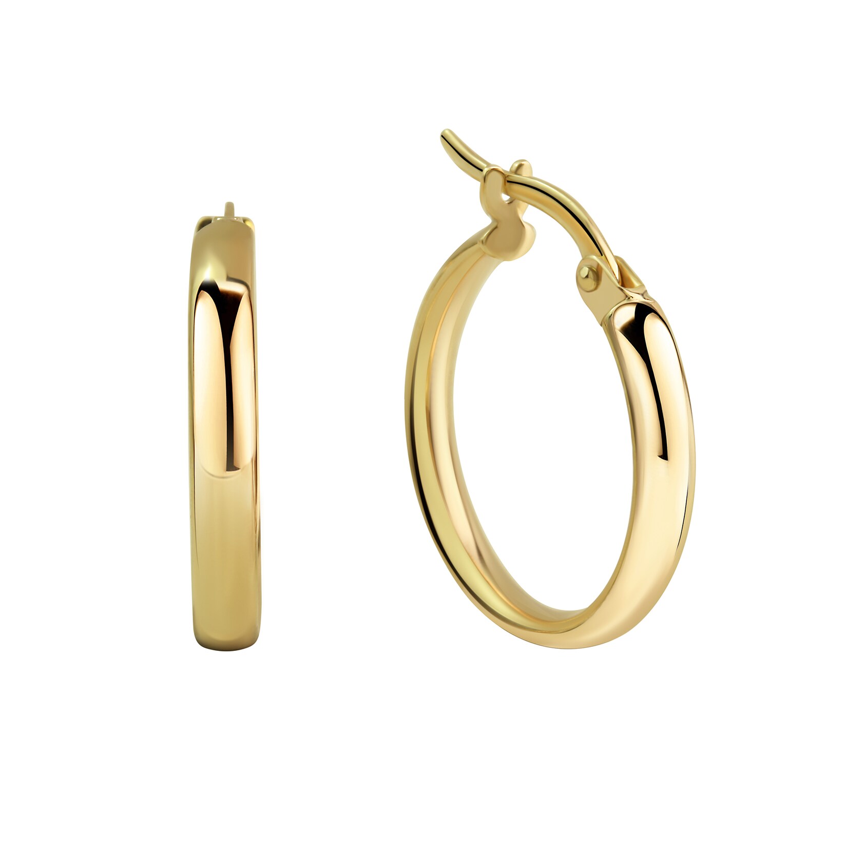 Fascination by Ellen K. Ohrringe 333 Gold 17,5mm Durchmesser | 04006046211833