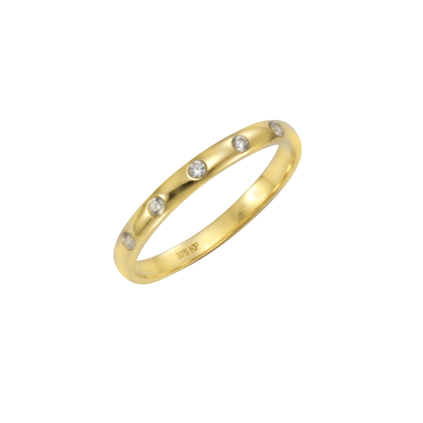 Fascination by Ellen K. Ring 375 Gold mit 5x Zirkonia weiß