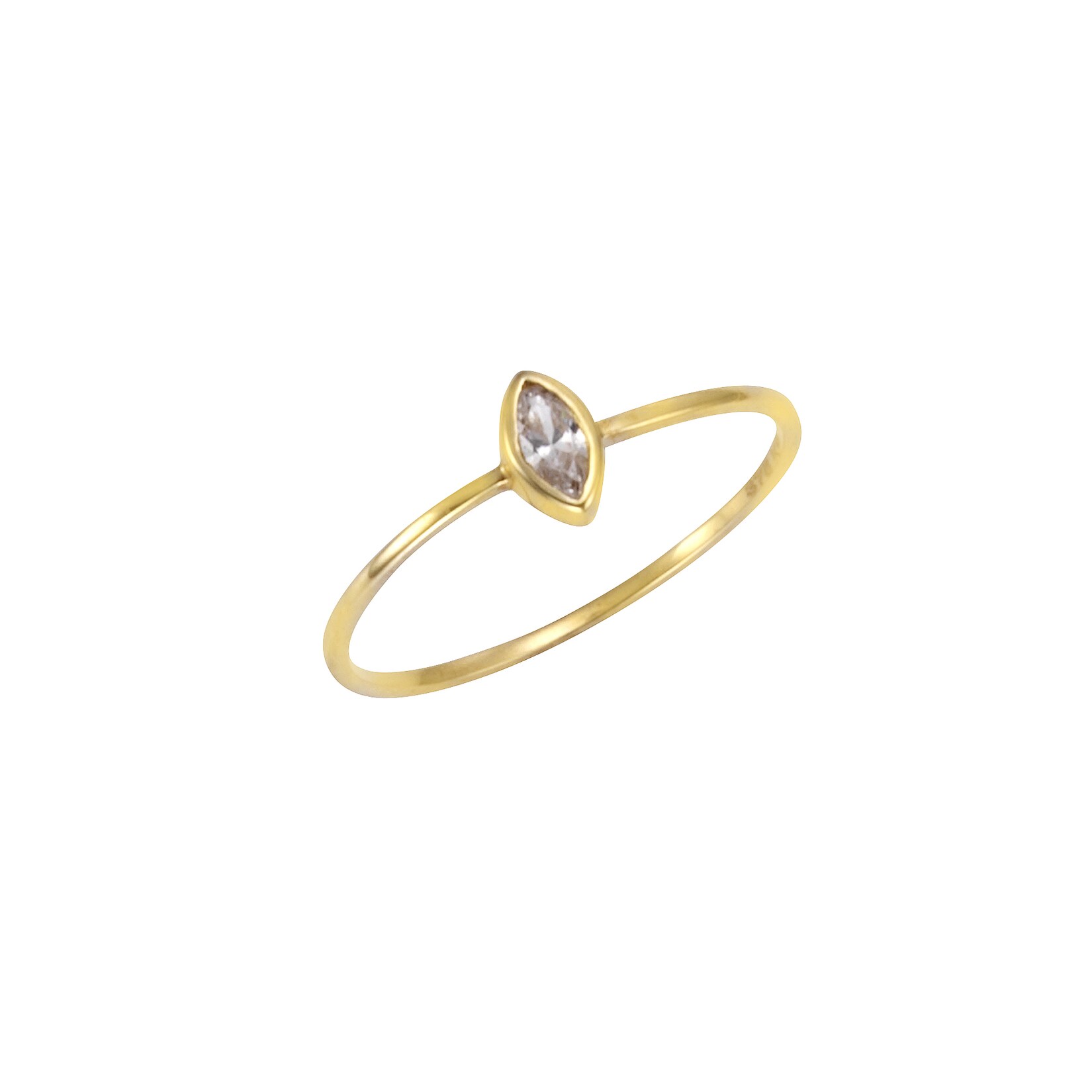 Fascination by Ellen K. Ring Gold 375 Zirkonia weiß