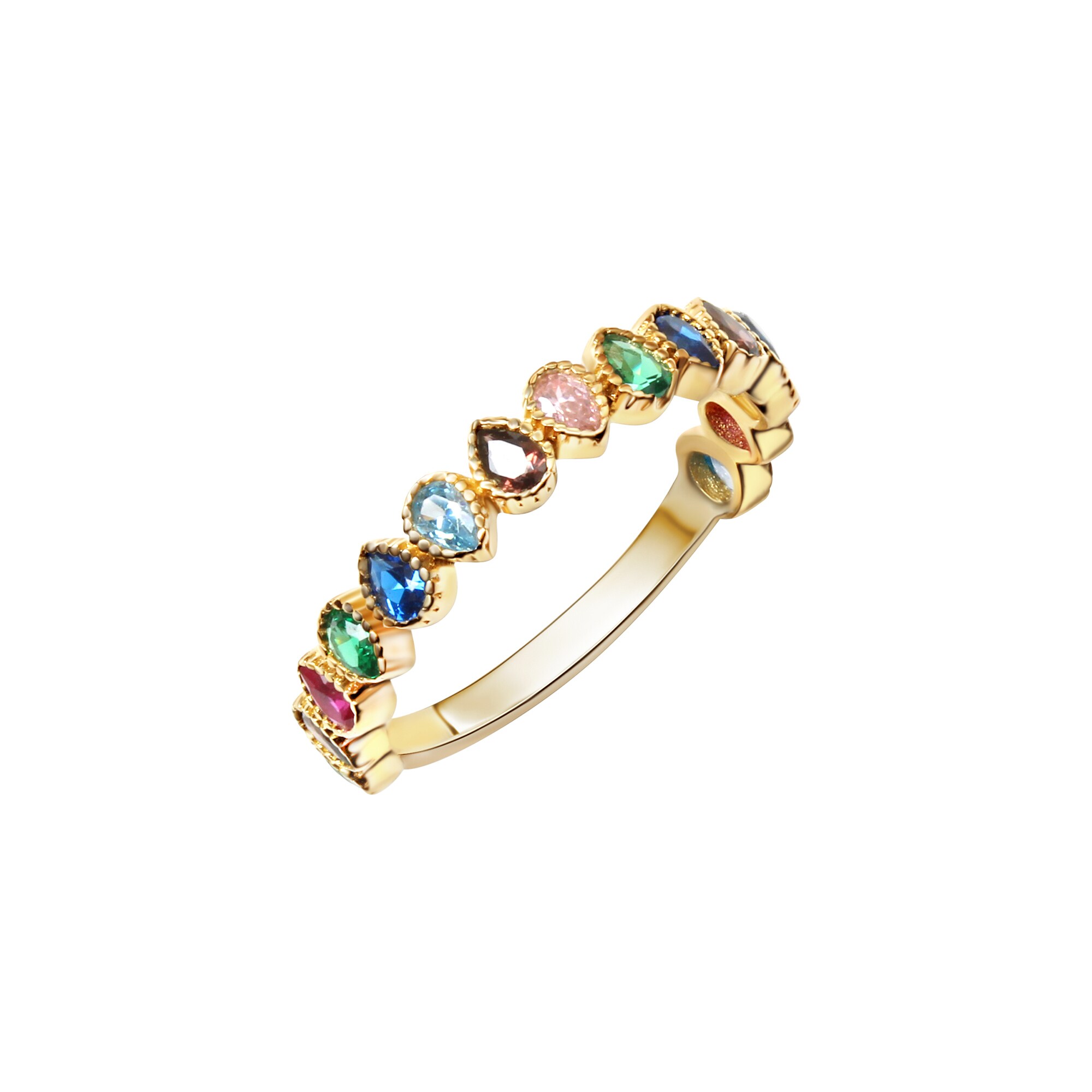 Fascination by Ellen K. Ring 375/- Gelbgold Zirkonia - Bild 1