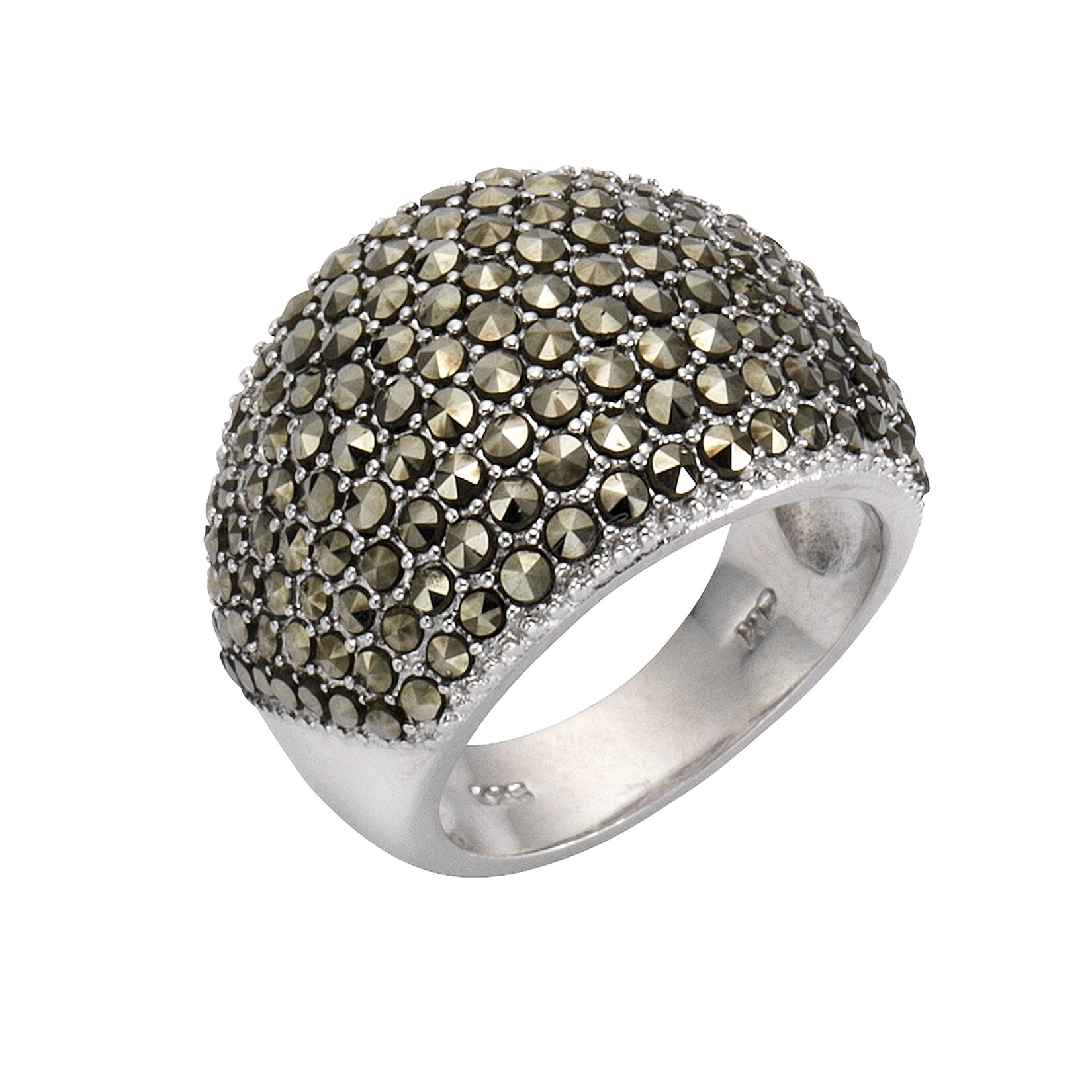 Zeeme Gemstones Ring 925 Silber Markasit | 04006046241182