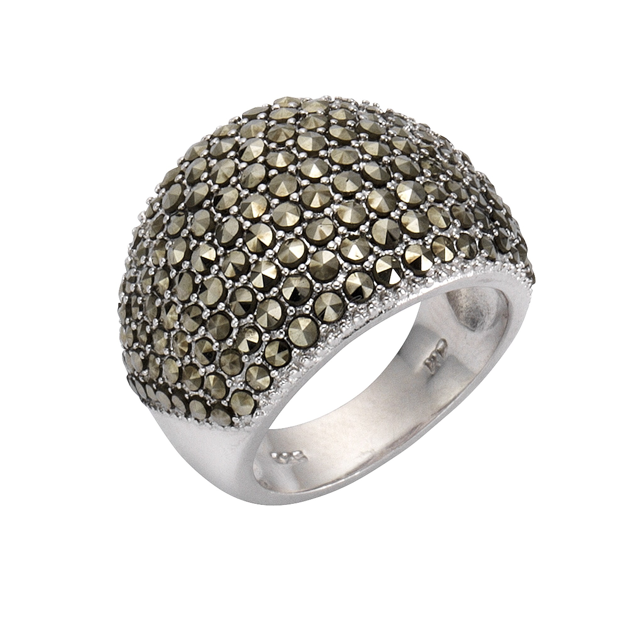 Zeeme Gemstones Ring 925 Silber Markasit - Bild 1