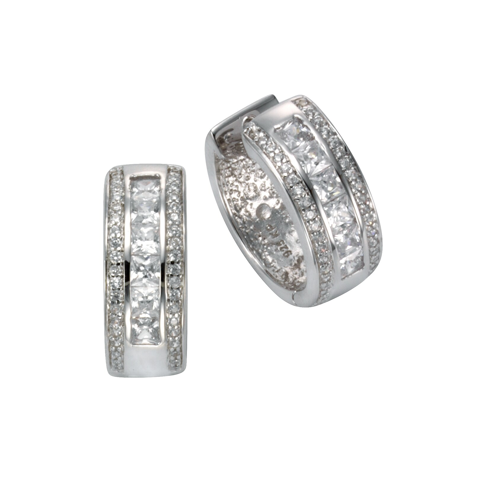 Celesta Silber Ohrring 925/- Sterling Silber Zirkonia | 04006046279697