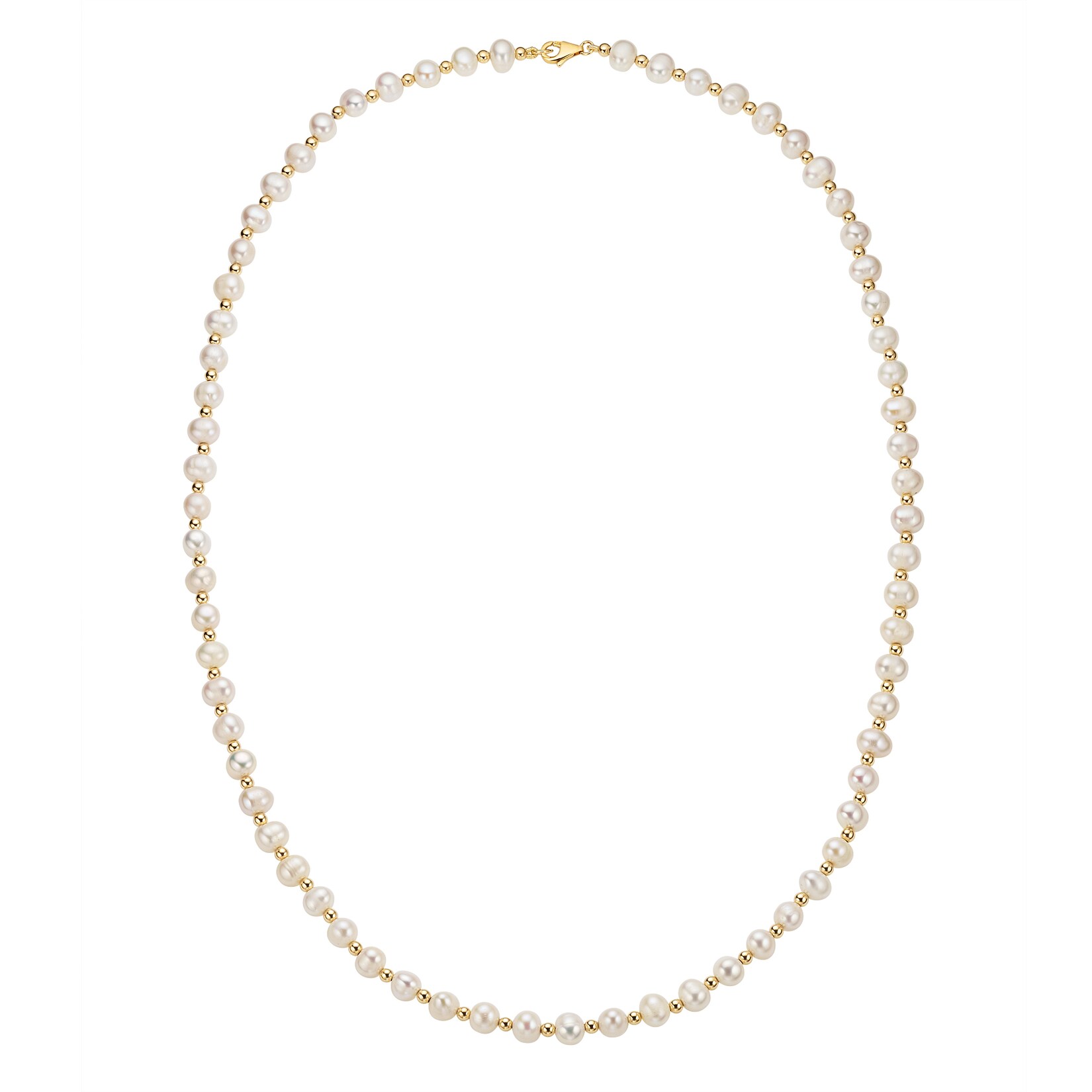 Fascination by Ellen K. Halskette Gold 585 Perle weiß 6mm | 04006046327206