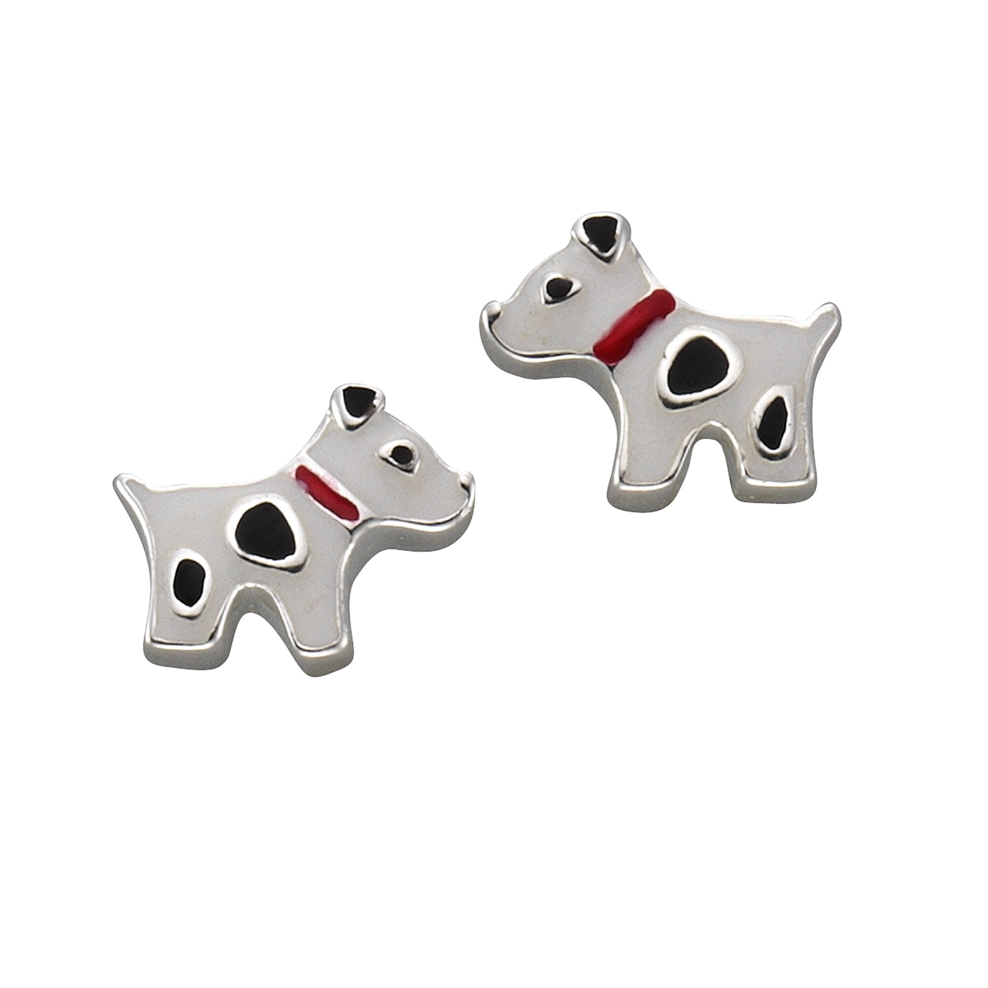 Zeeme for Kids Ohrringe Silber 925 Motiv Hund - Bild 1
