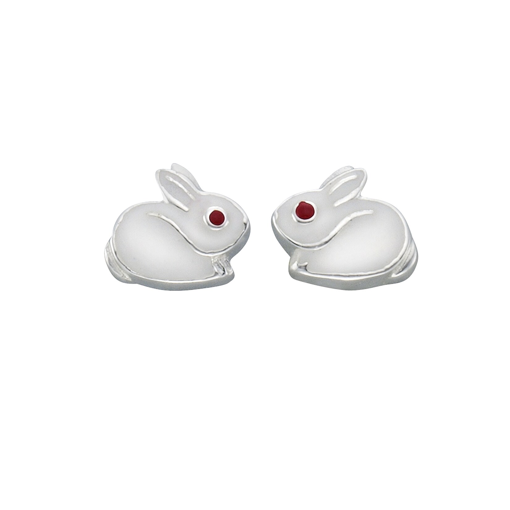 Zeeme for Kids Ohrringe Silber 925 Motiv Hase