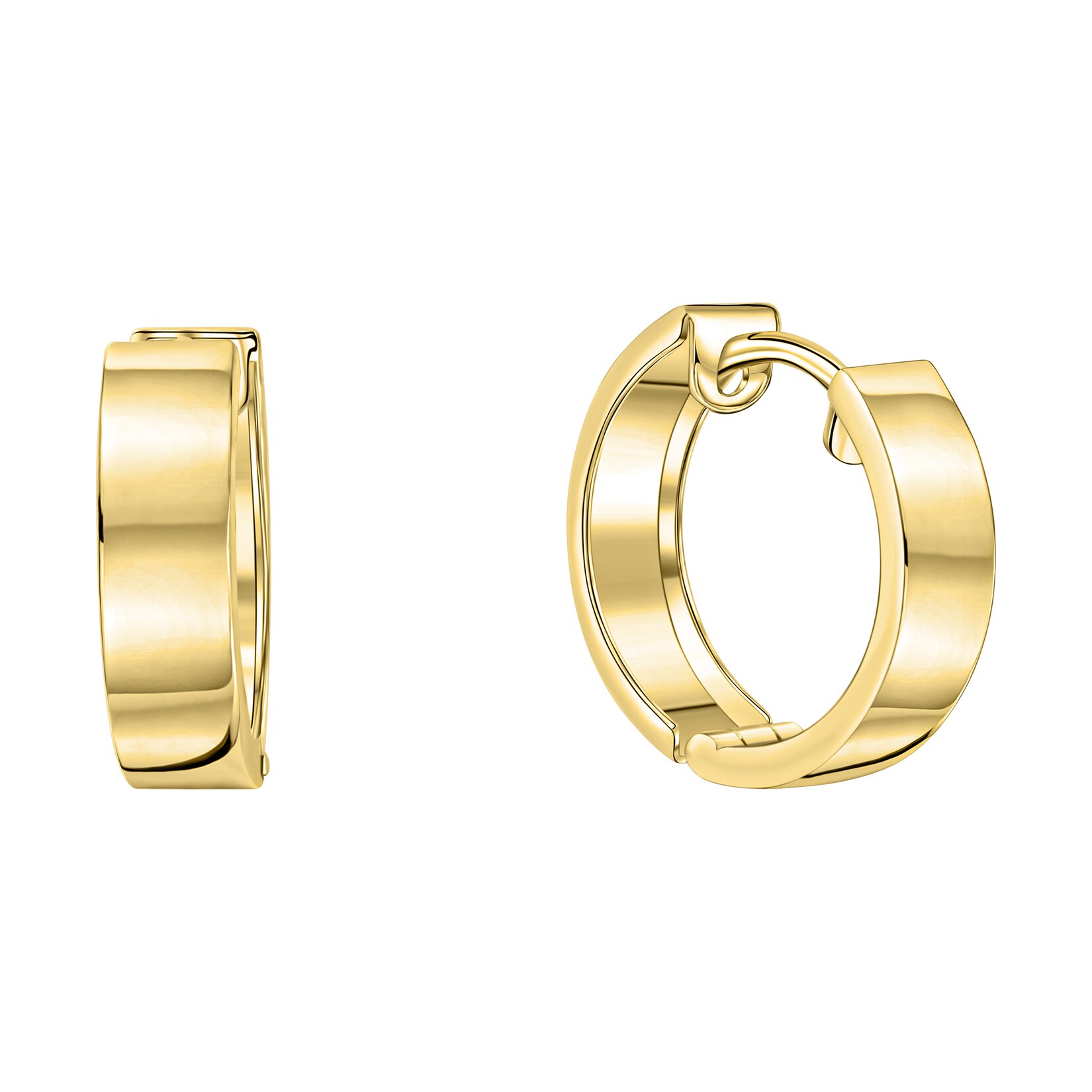 Fascination by Ellen K. Ohrringe 333 Gelbgold 15mm Durchmesser | 04006046371988