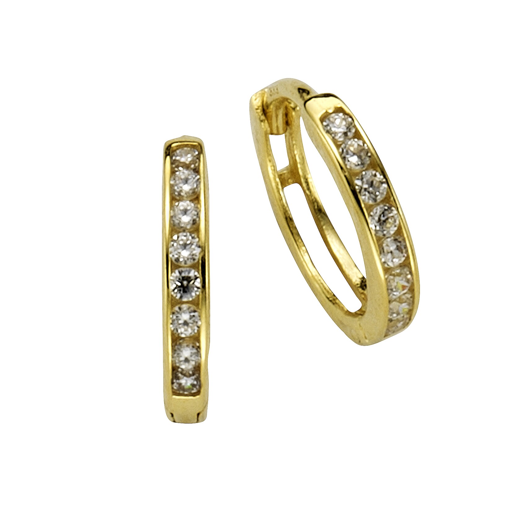 Celesta Gold Ohrring 375/- Gelbgold Zirkonia | 04006046238670