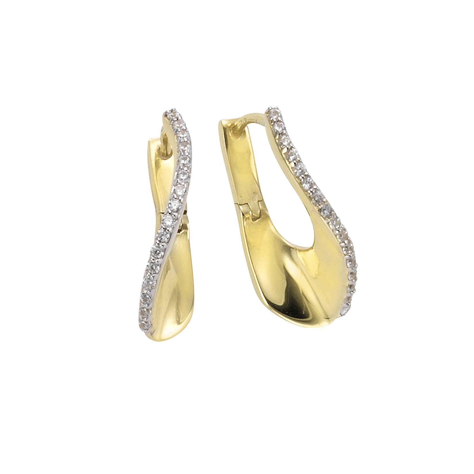 Celesta Gold Ohrring 375/- Gelbgold Zirkonia | 04006046279819