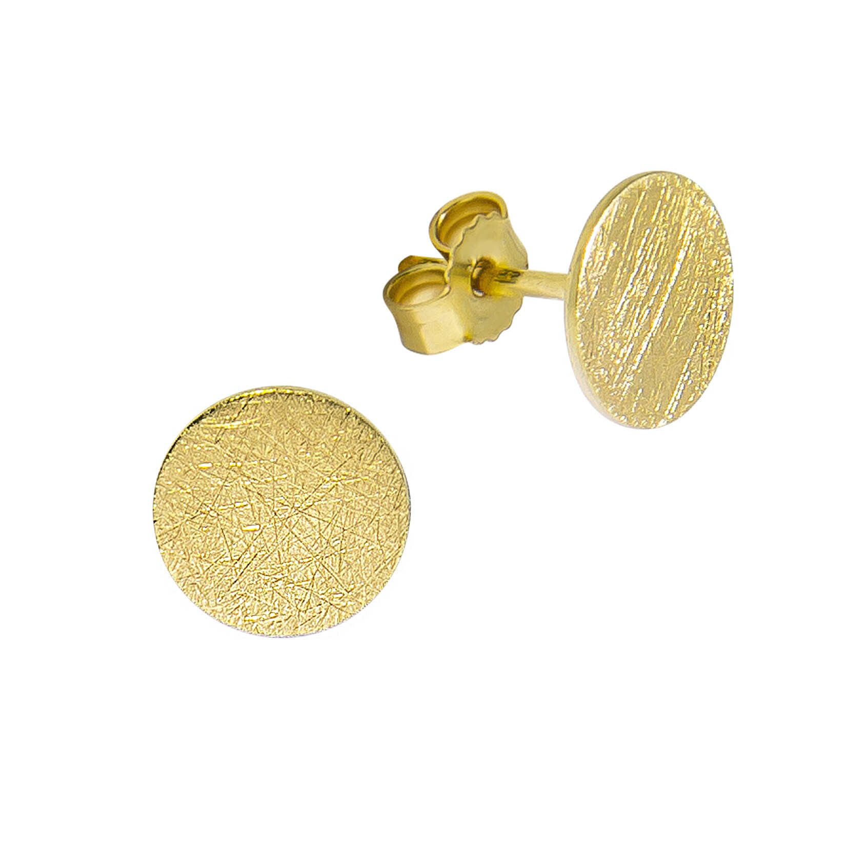 Celesta Gold Ohrringe Gold 375 Coin-Motiv | 04006046344272