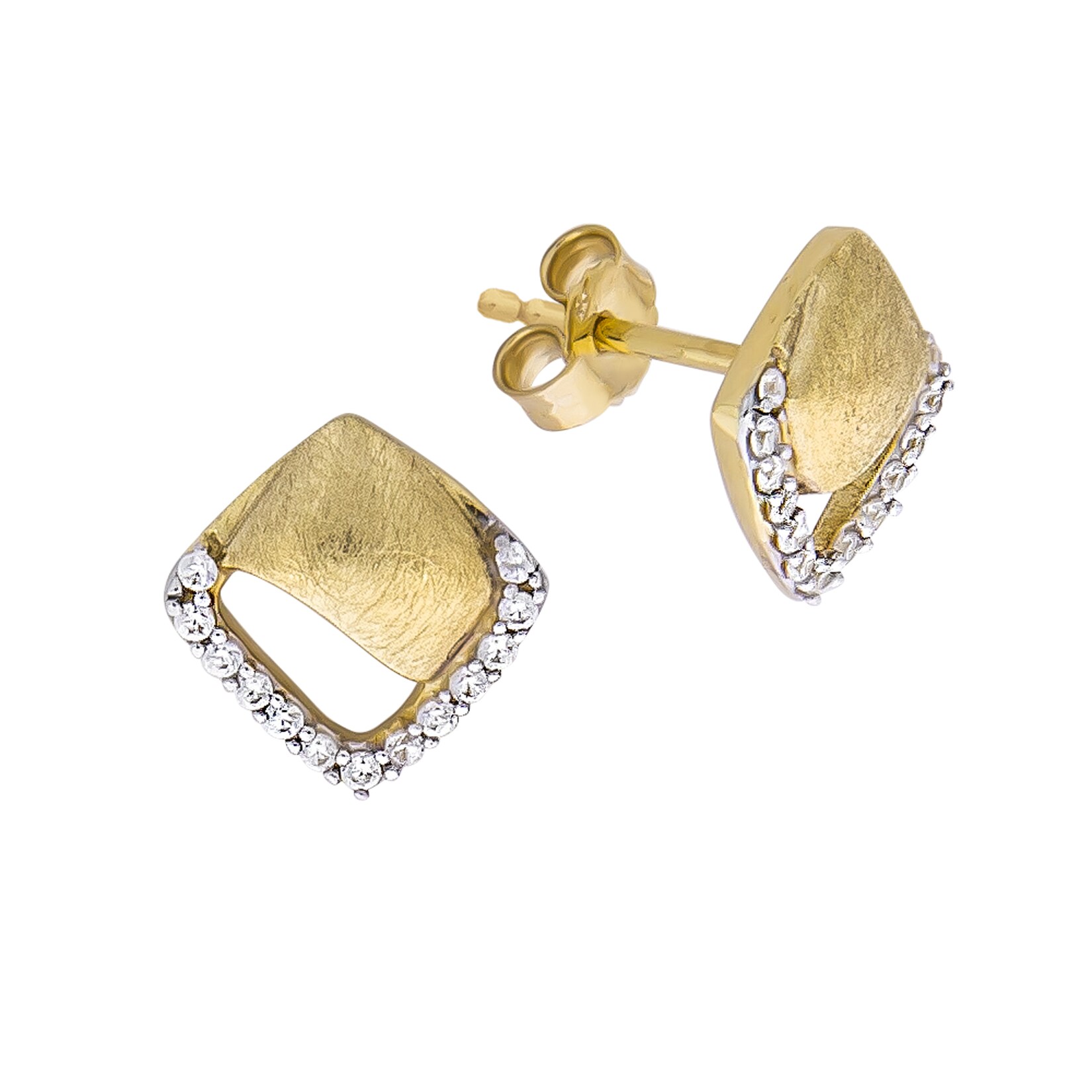 Fascination by Ellen K. Ohrstecker 585 Gelbgold Zirkonia | 04006046381130