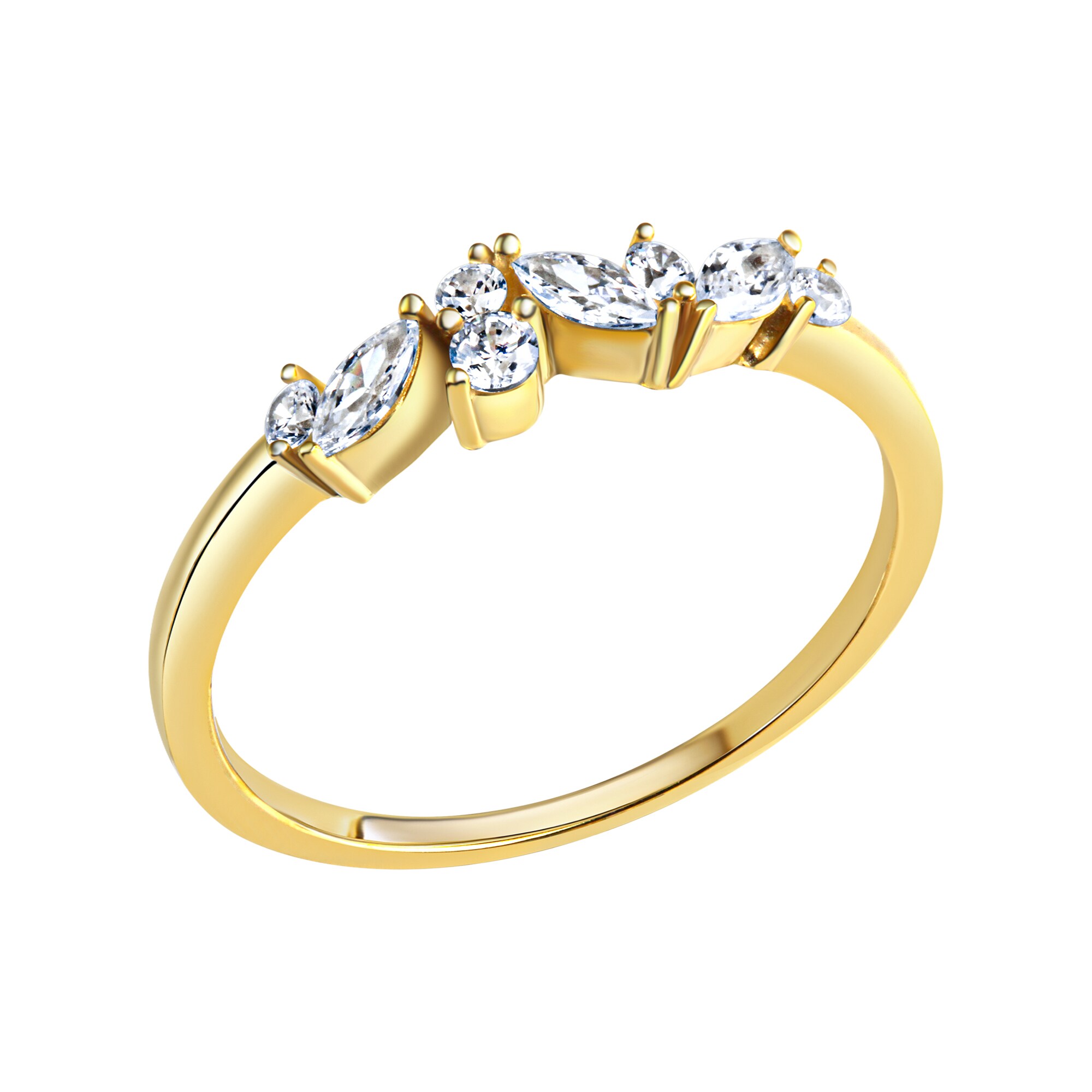 Celesta Gold Ring 375/- Gelbgold Zirkonia - Bild 1