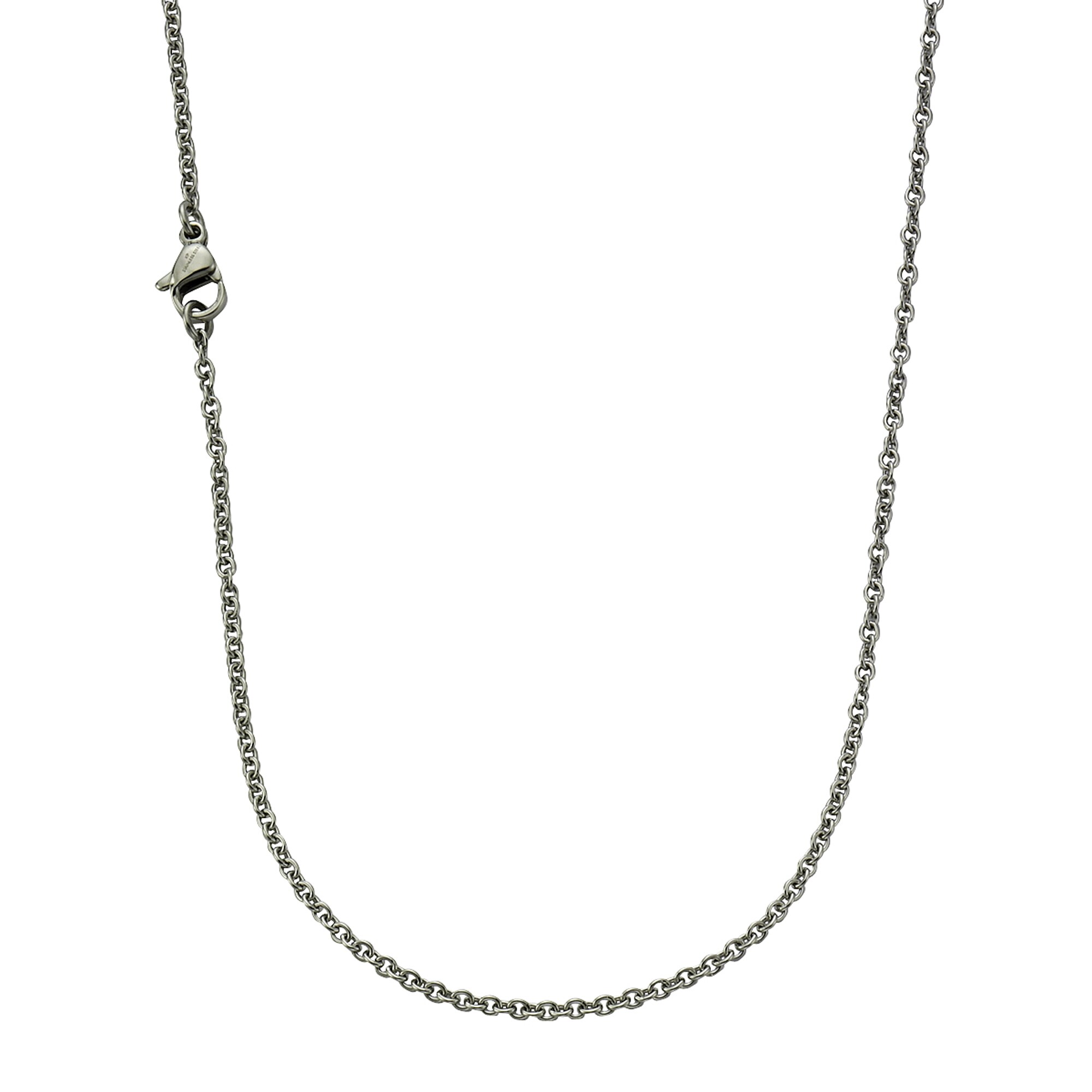 Zeeme Stainless Steel Halskette Edelstahl Ankerkette 2mm breit - Bild 1