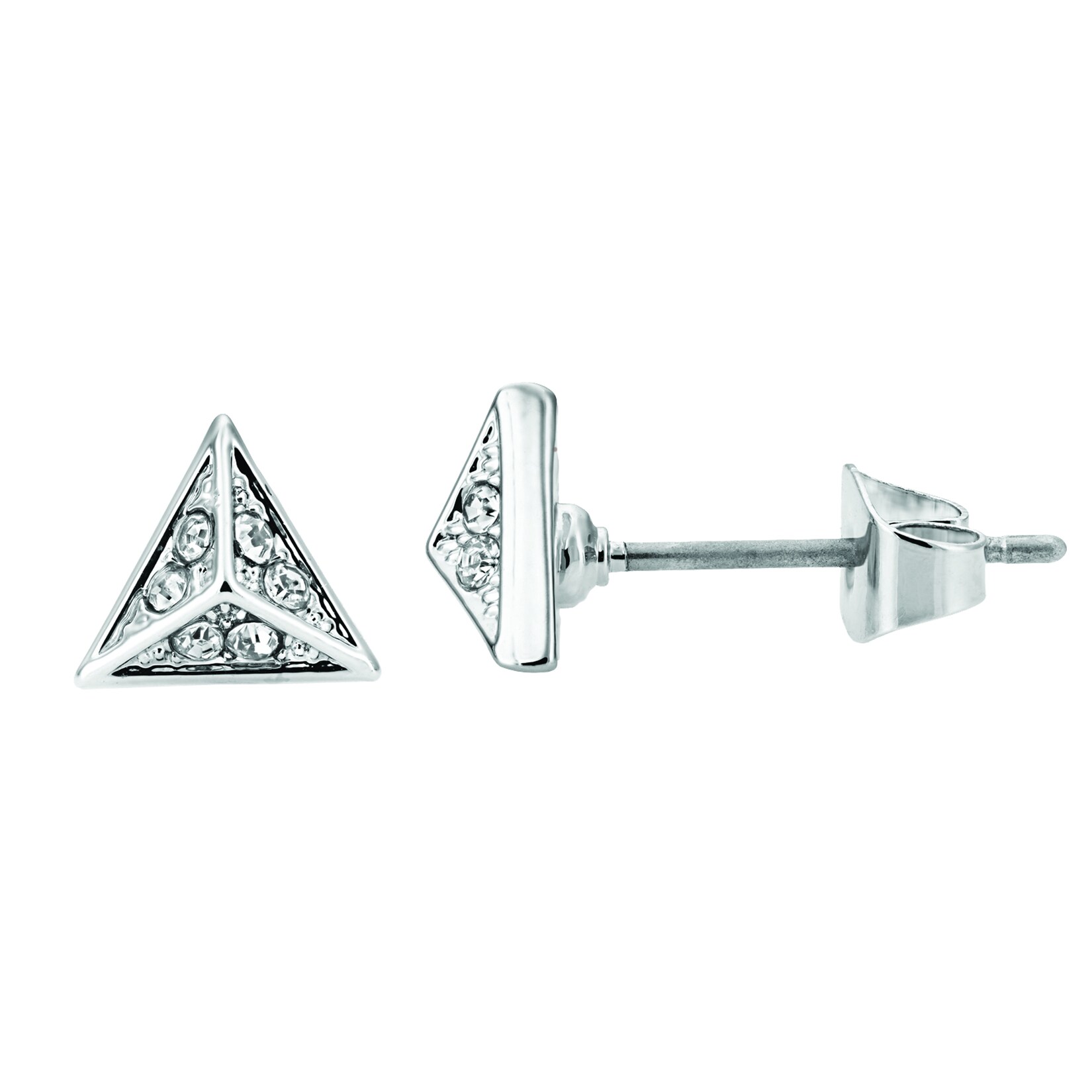 Buckley London Ohrstecker Messing rhodiniert mit Kristallen | 04006046264570