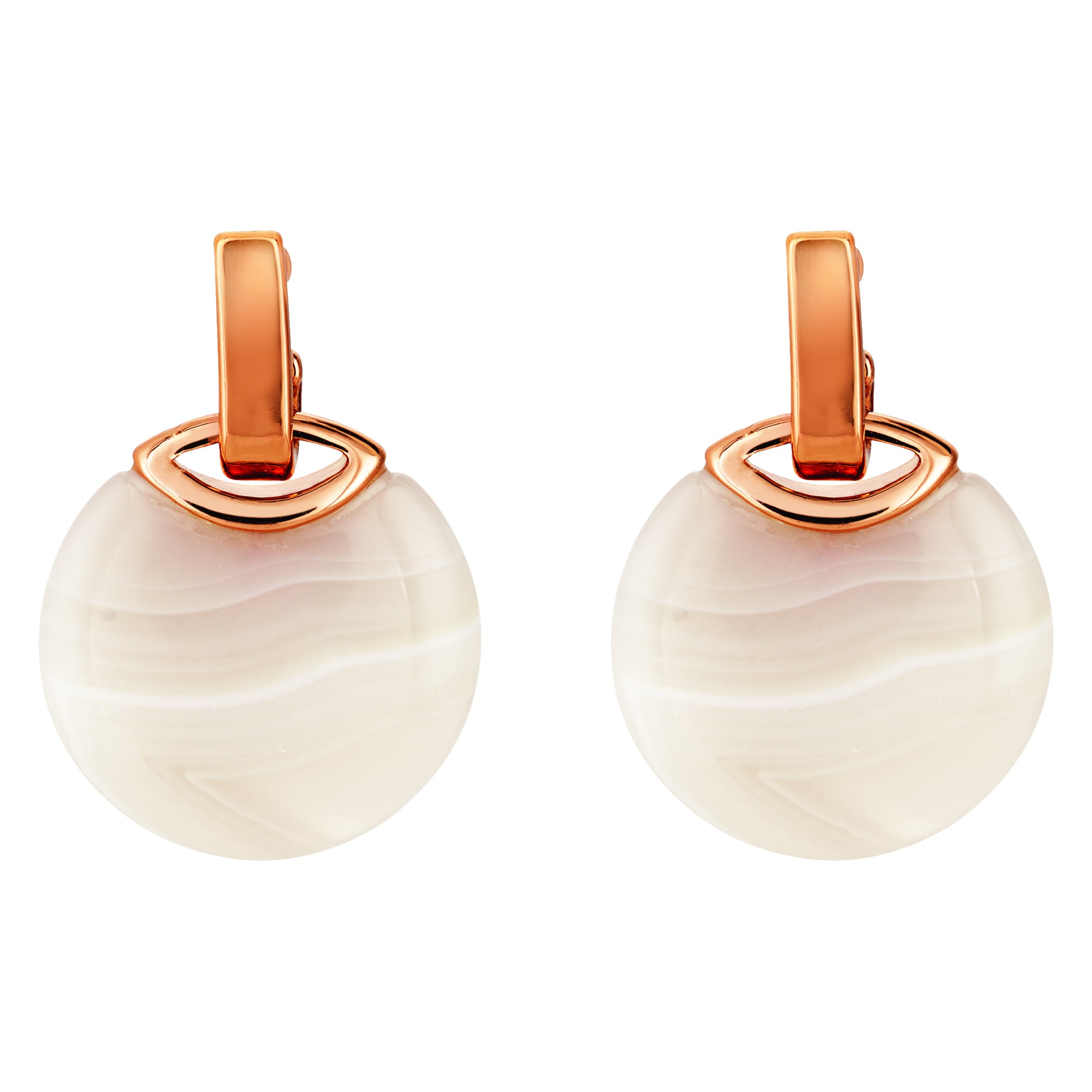 Buckley London Ohrstecker Messing vergoldet - Bild 1