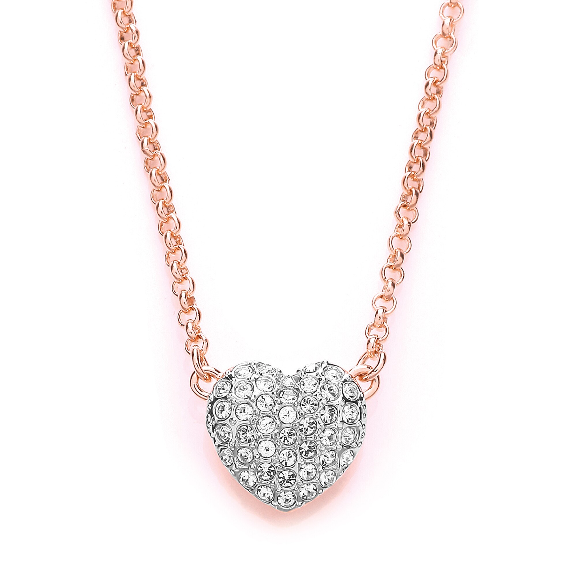 Buckley London Collier rosevergoldet mit Kristallen - Bild 1