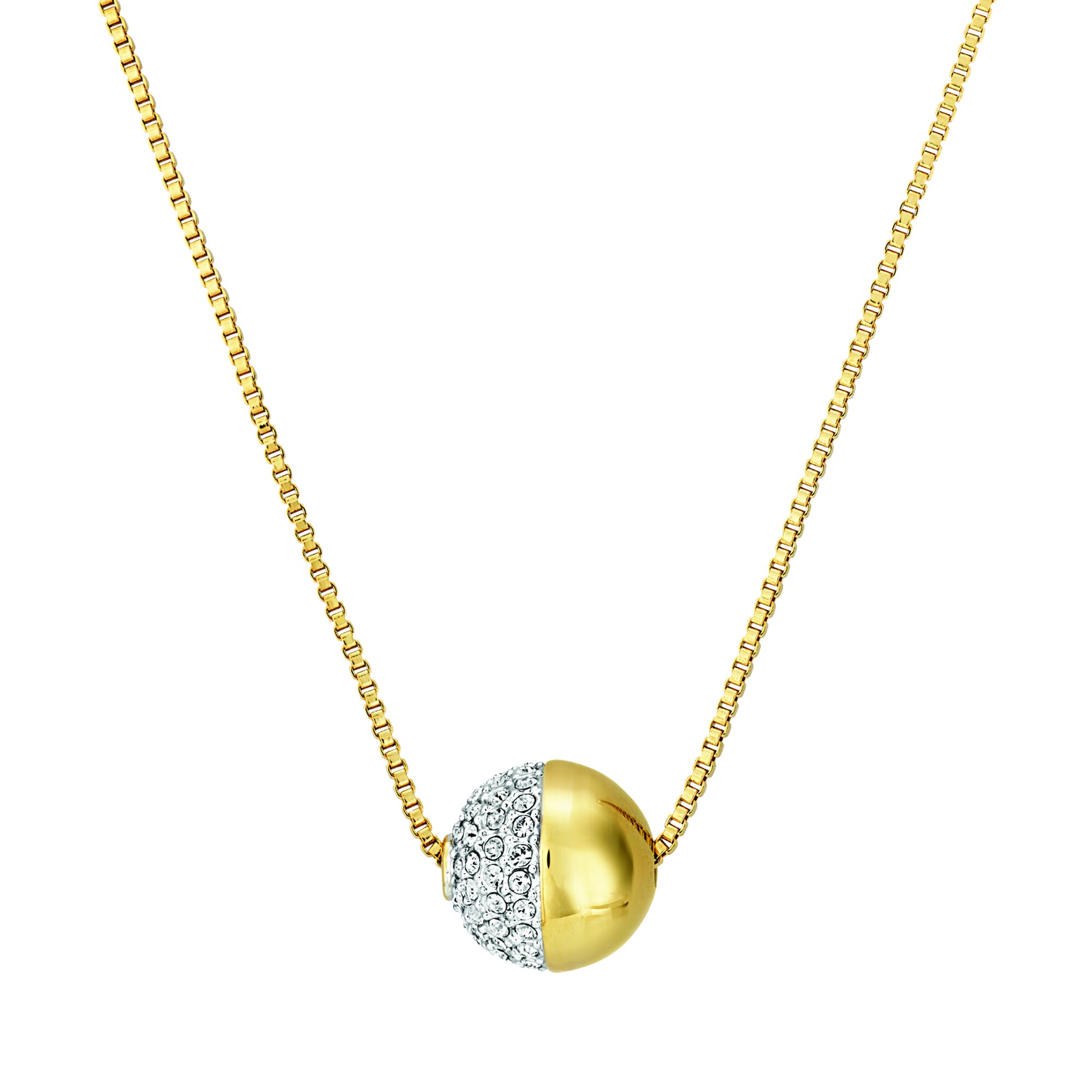 Buckley London Halsschmuck Messing vergoldet mit Kristallen - Bild 1