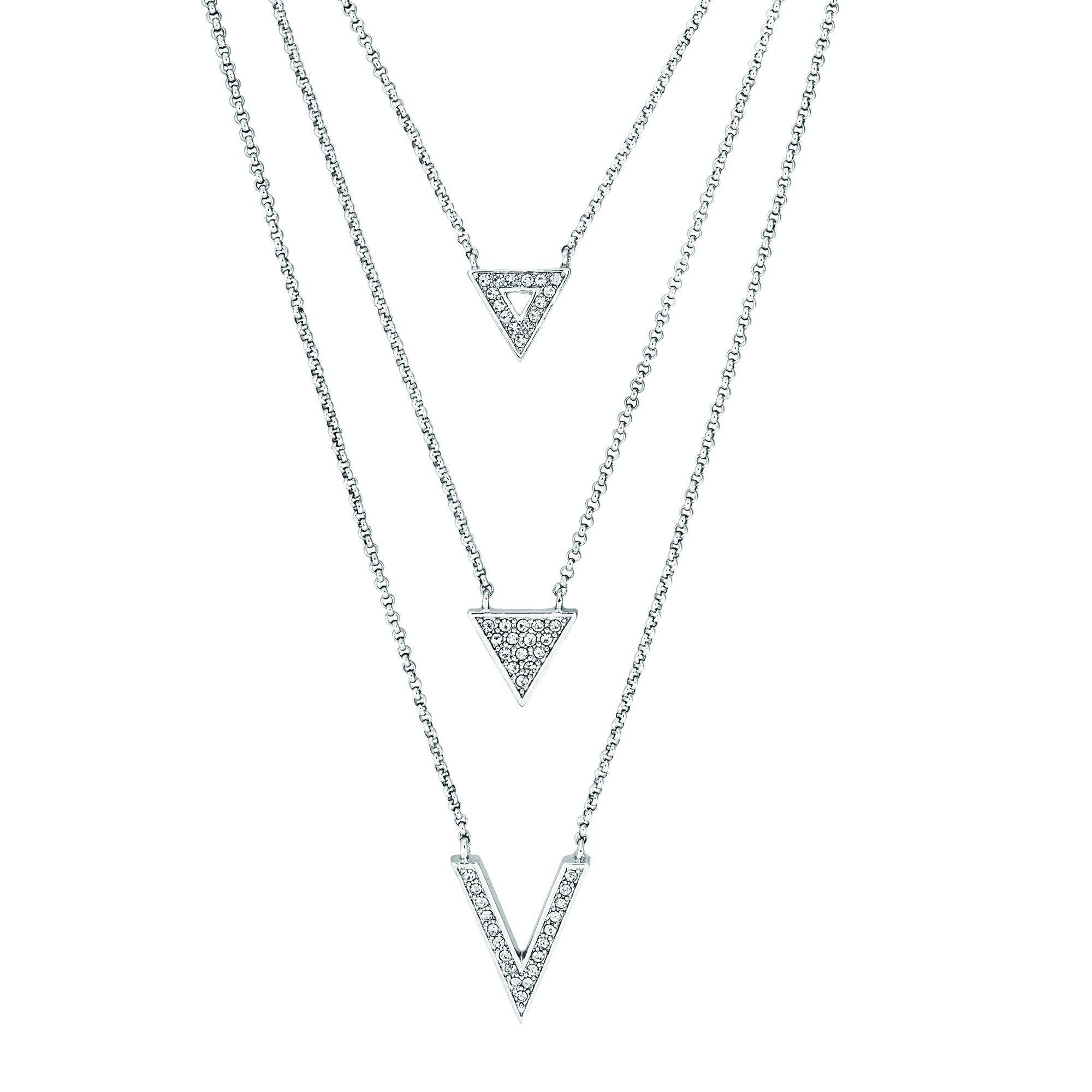 Buckley London Collier rhodiniert mit Kristallen - Bild 1