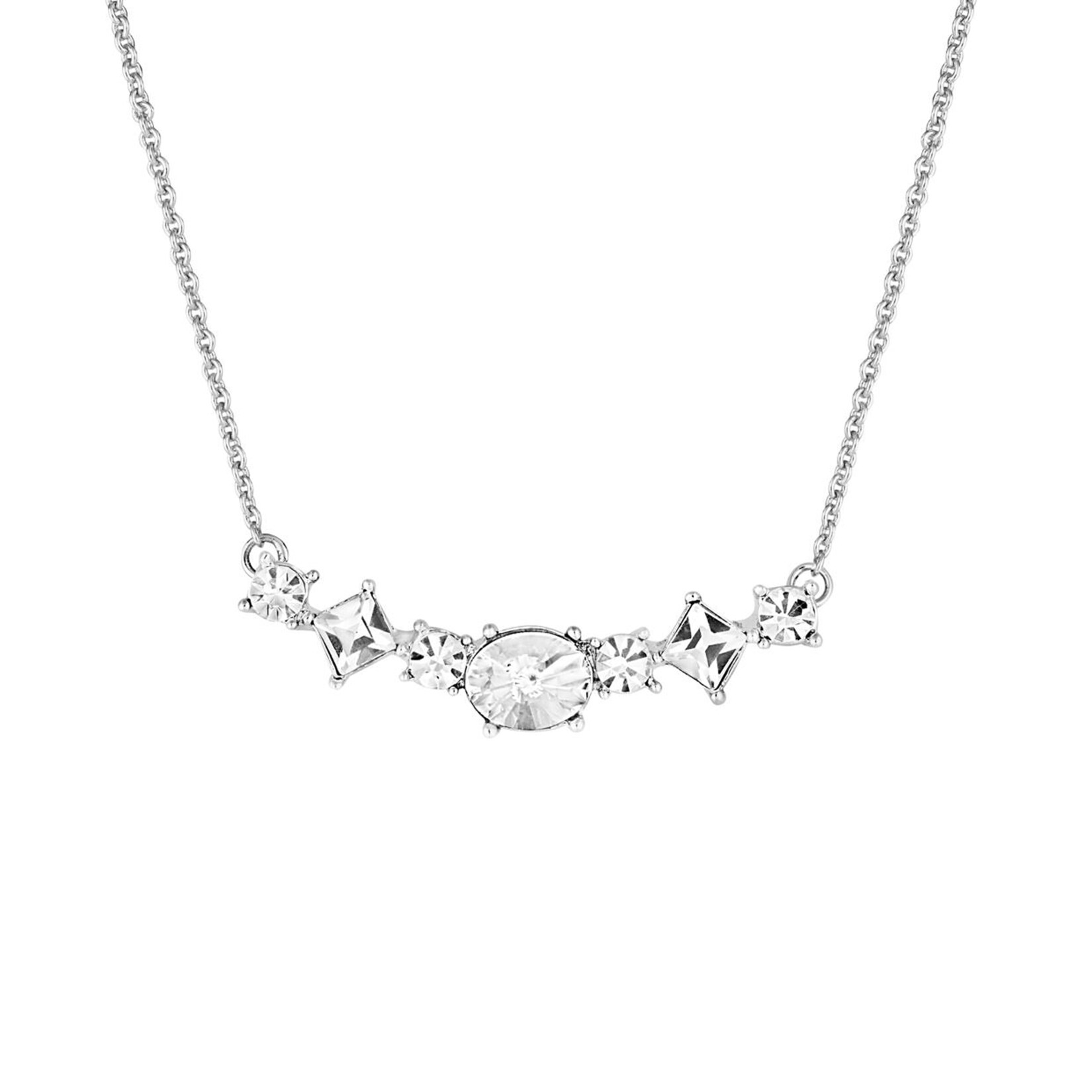 Buckley London Collier Messing rhodiniert Kristall | 04006046297196